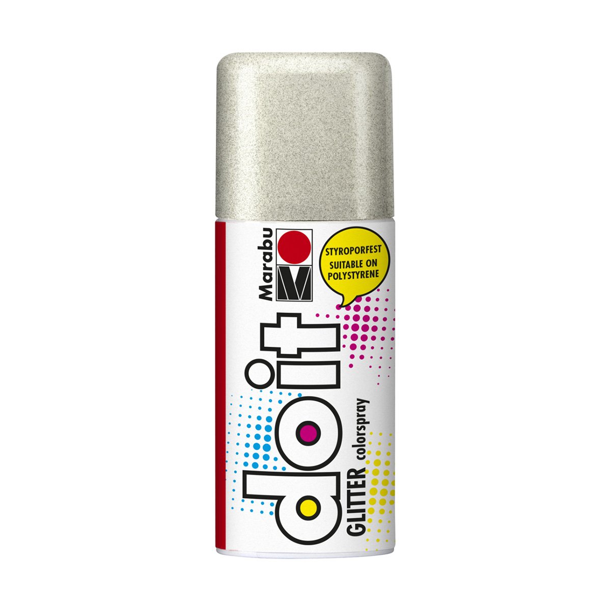 Marabu Universal spray, glitter, silver, 150 ml, 582