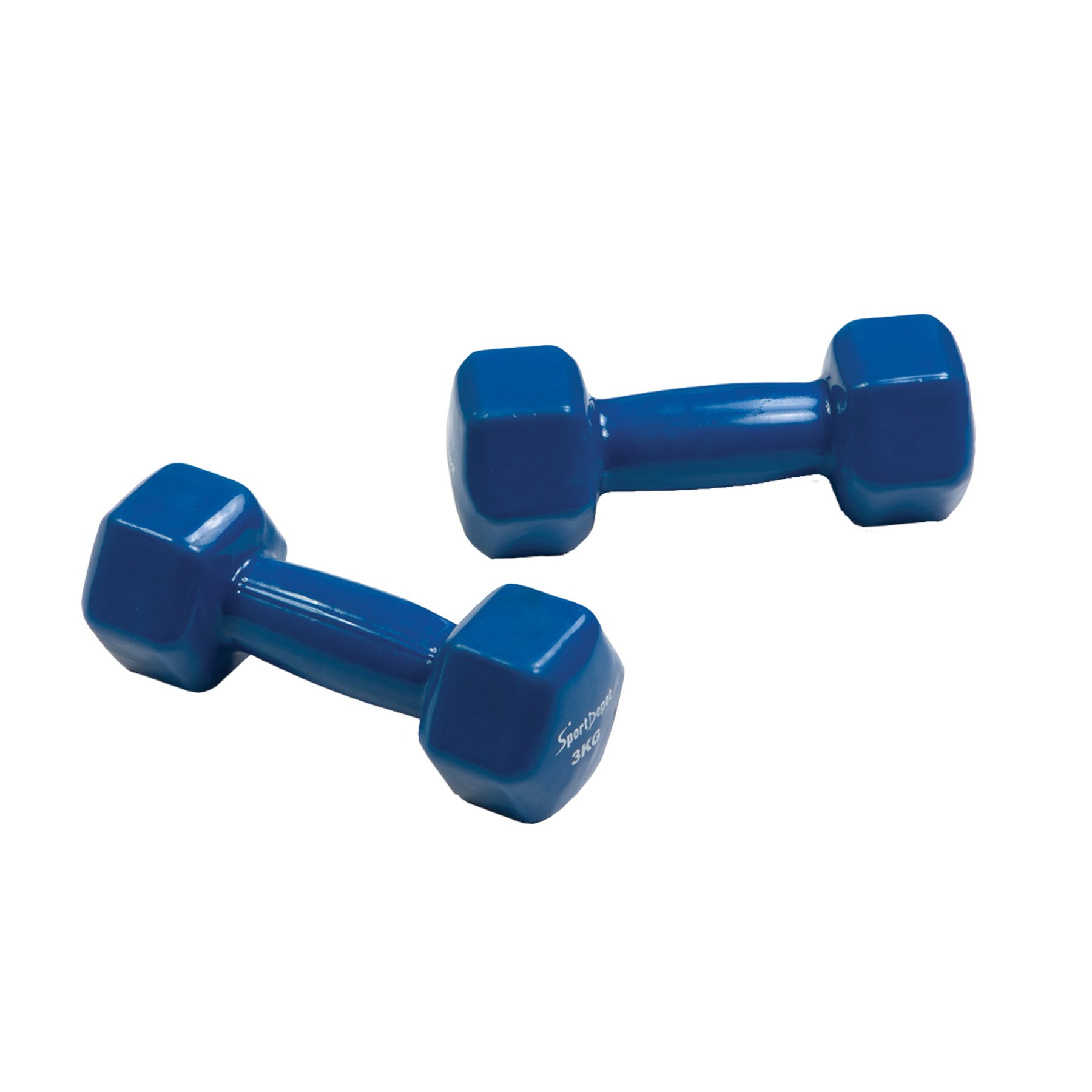 Vinyl dumbbell, 3 kg