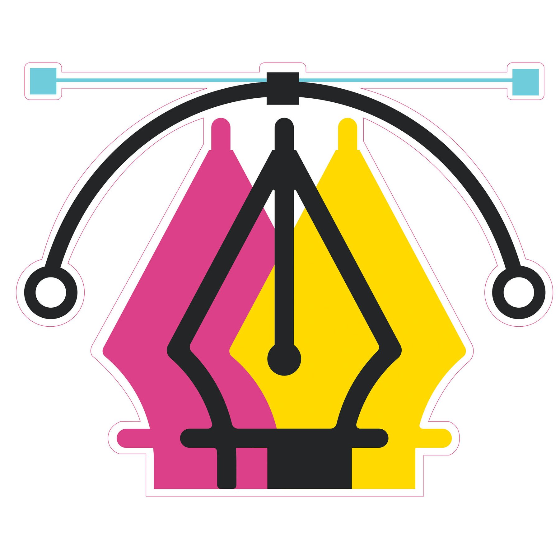 STEM Sticker, Design and 3D prototyping, set A1, 50 cm, sticker 3