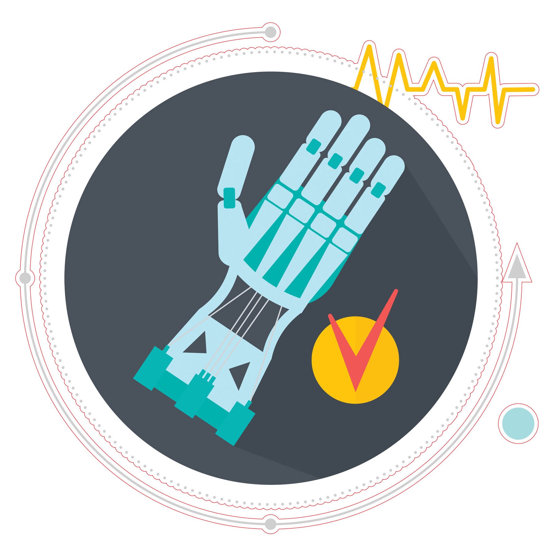 STEM Sticker, Design and 3D prototyping, set A9, 50 cm, sticker 3