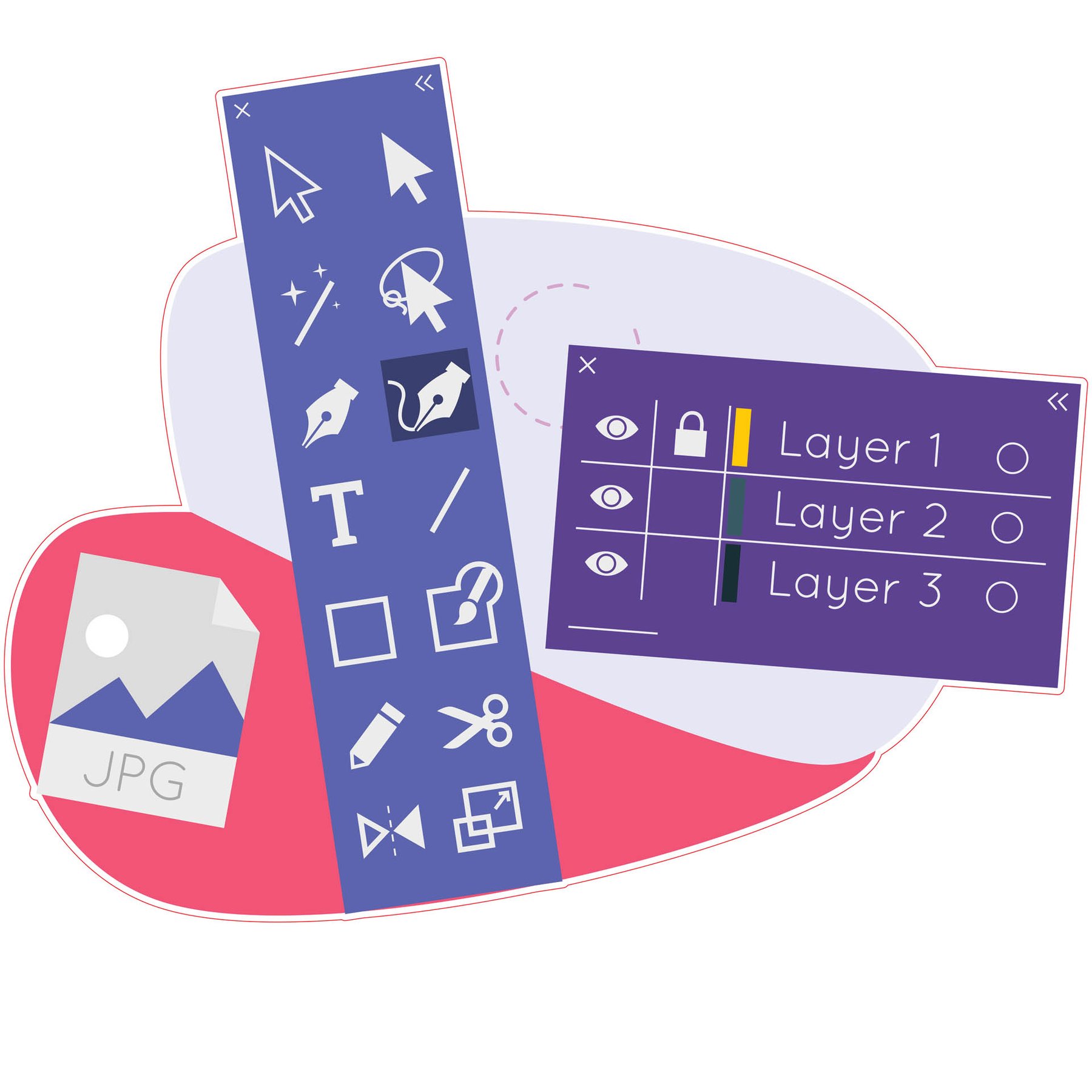 STEM Sticker, Design and 3D prototyping, set A10, 50 cm, sticker 9