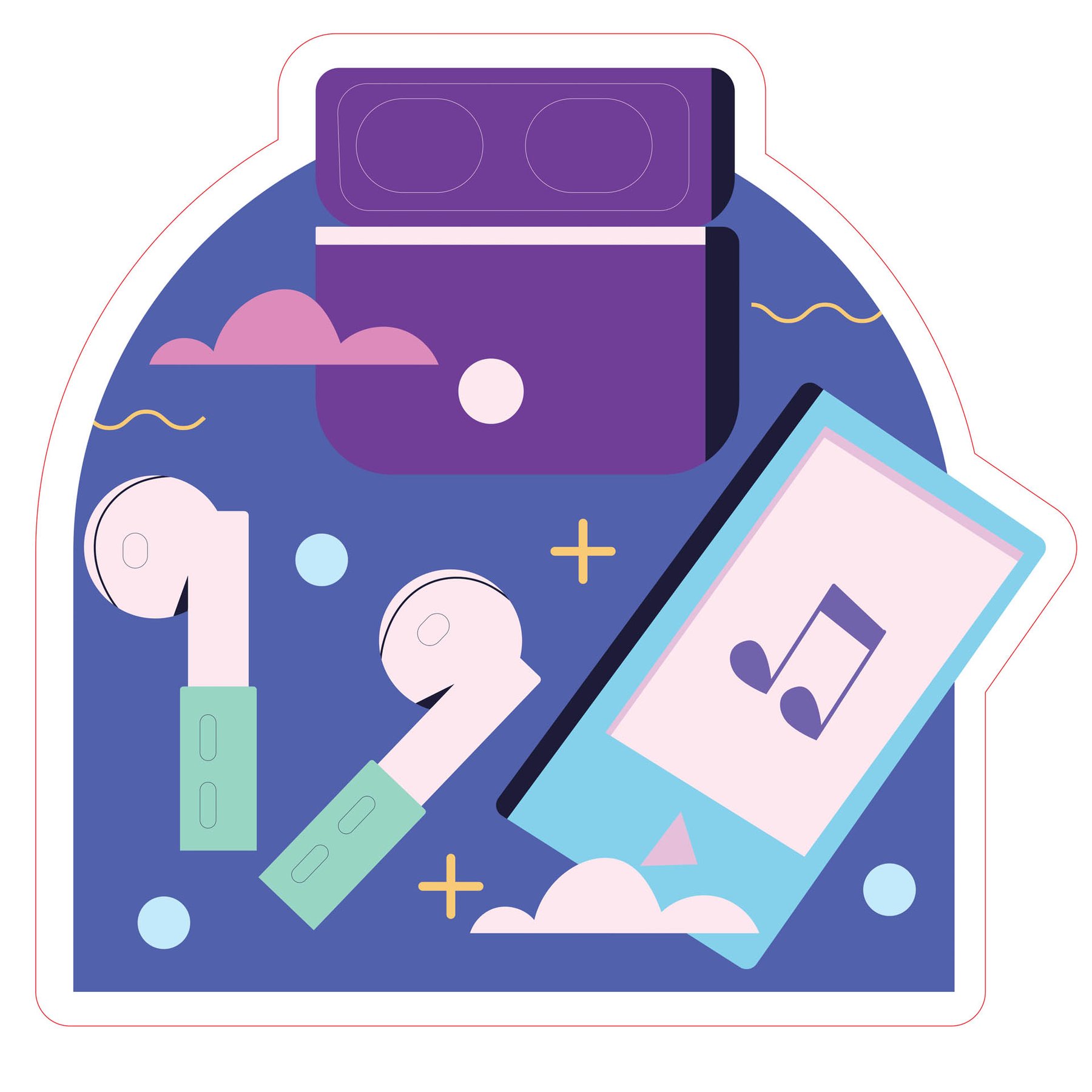 STEM Sticker, Digital Arts Hall, set B9, 50 cm, sticker 7