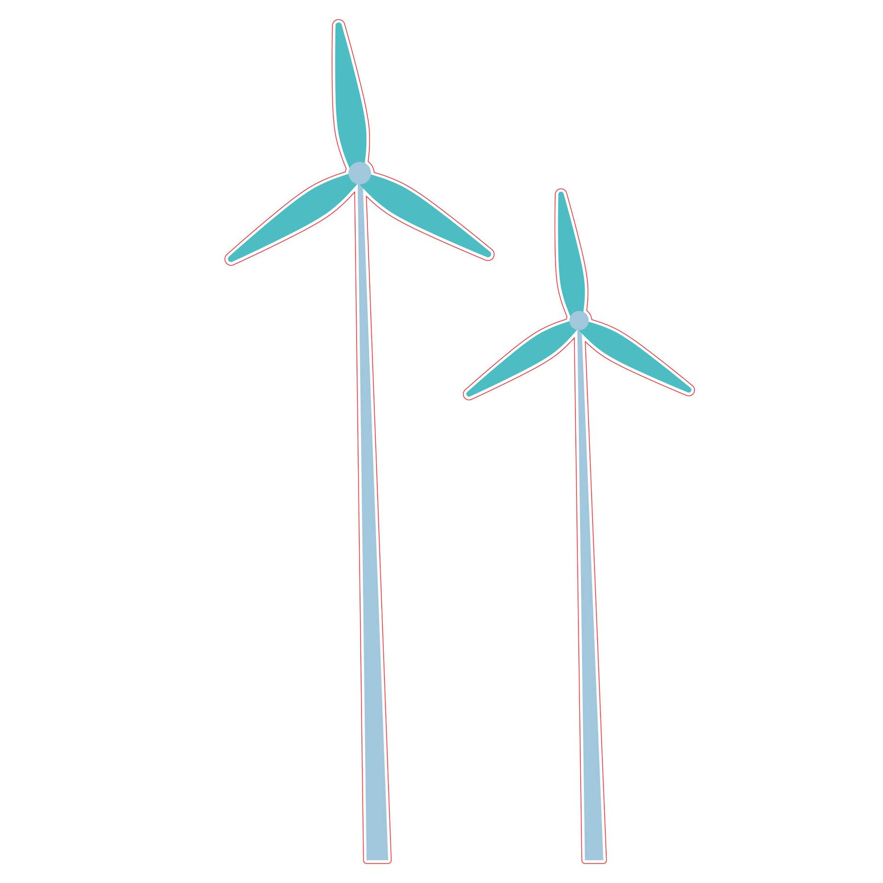 STEM Sticker, Green Technologies & Sustainability, set C1, 50 cm, sticker 1