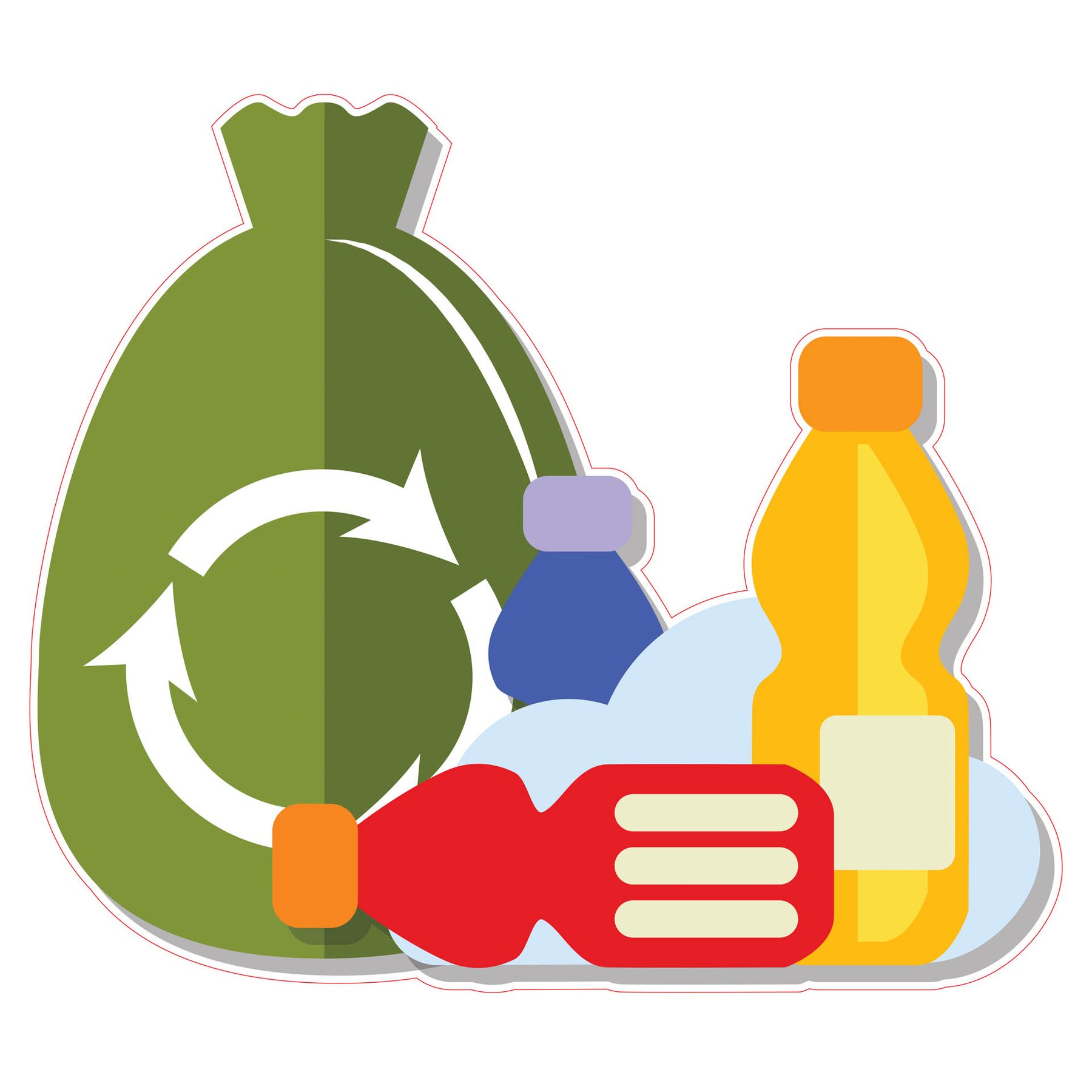 STEM Sticker, Green technologies and sustainable development, set C7, 50 cm, sticker 6