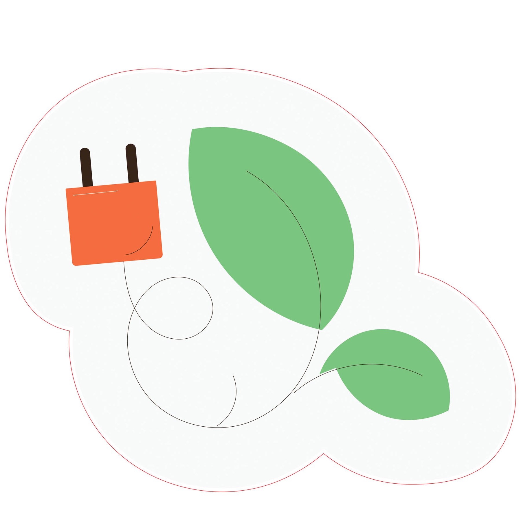 STEM Sticker, Green Technologies & Sustainable Development, set C9, 50 cm, sticker 1