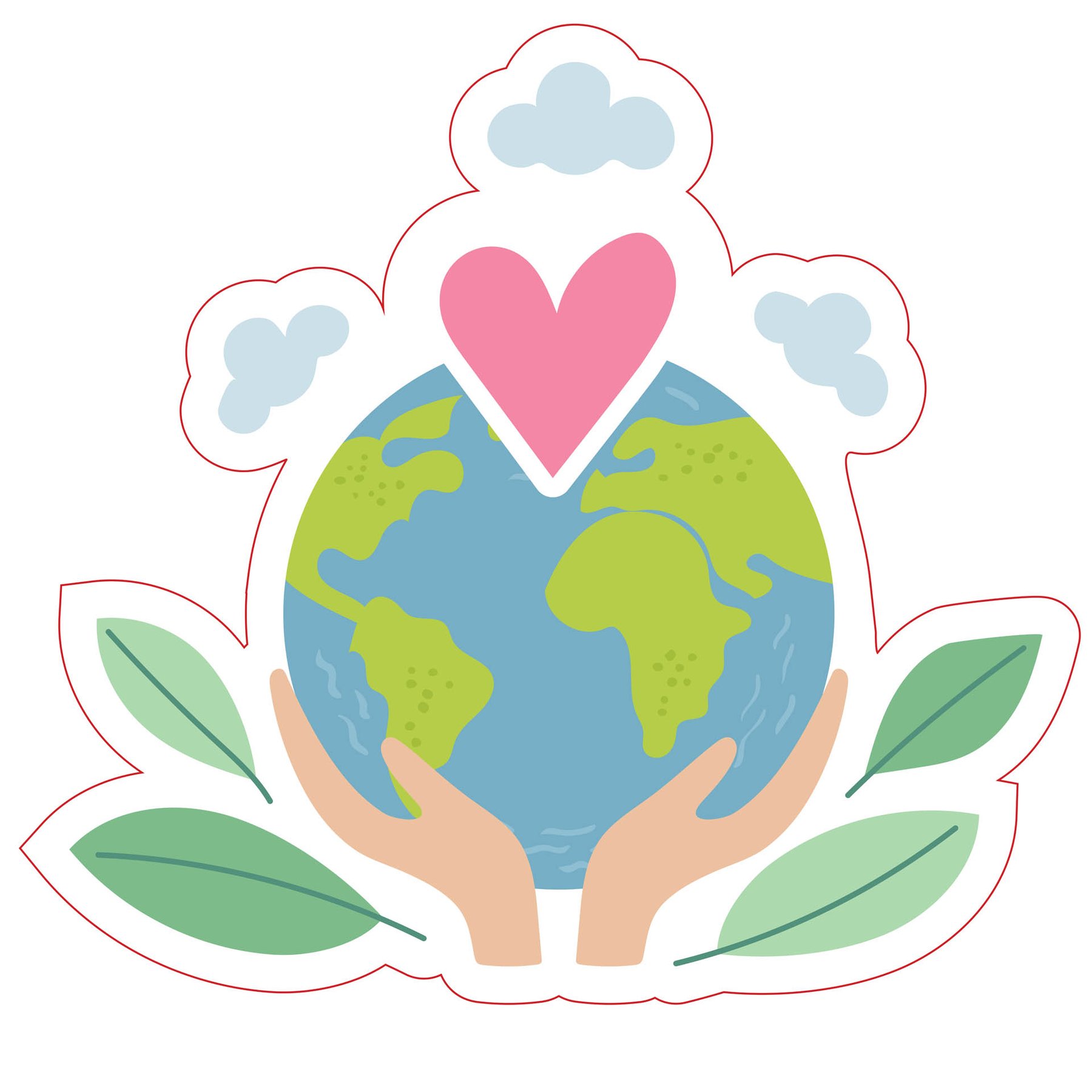 STEM Sticker, Green Technologies & Sustainable Development, set C10, 50 cm, sticker 2