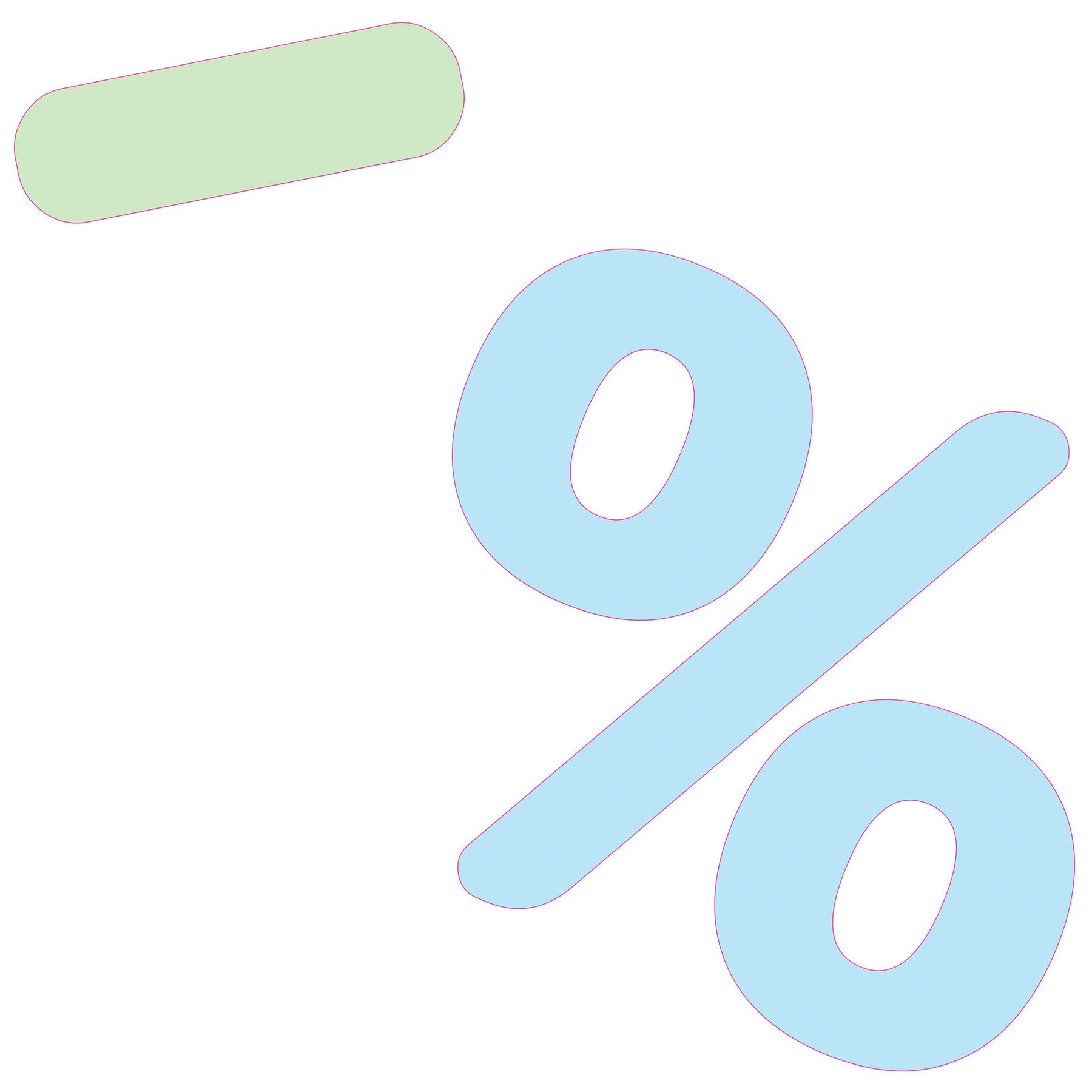 STEM Sticker, Mathematics and Informatics - Mathematics, Set D1, 50 cm, Sticker 11