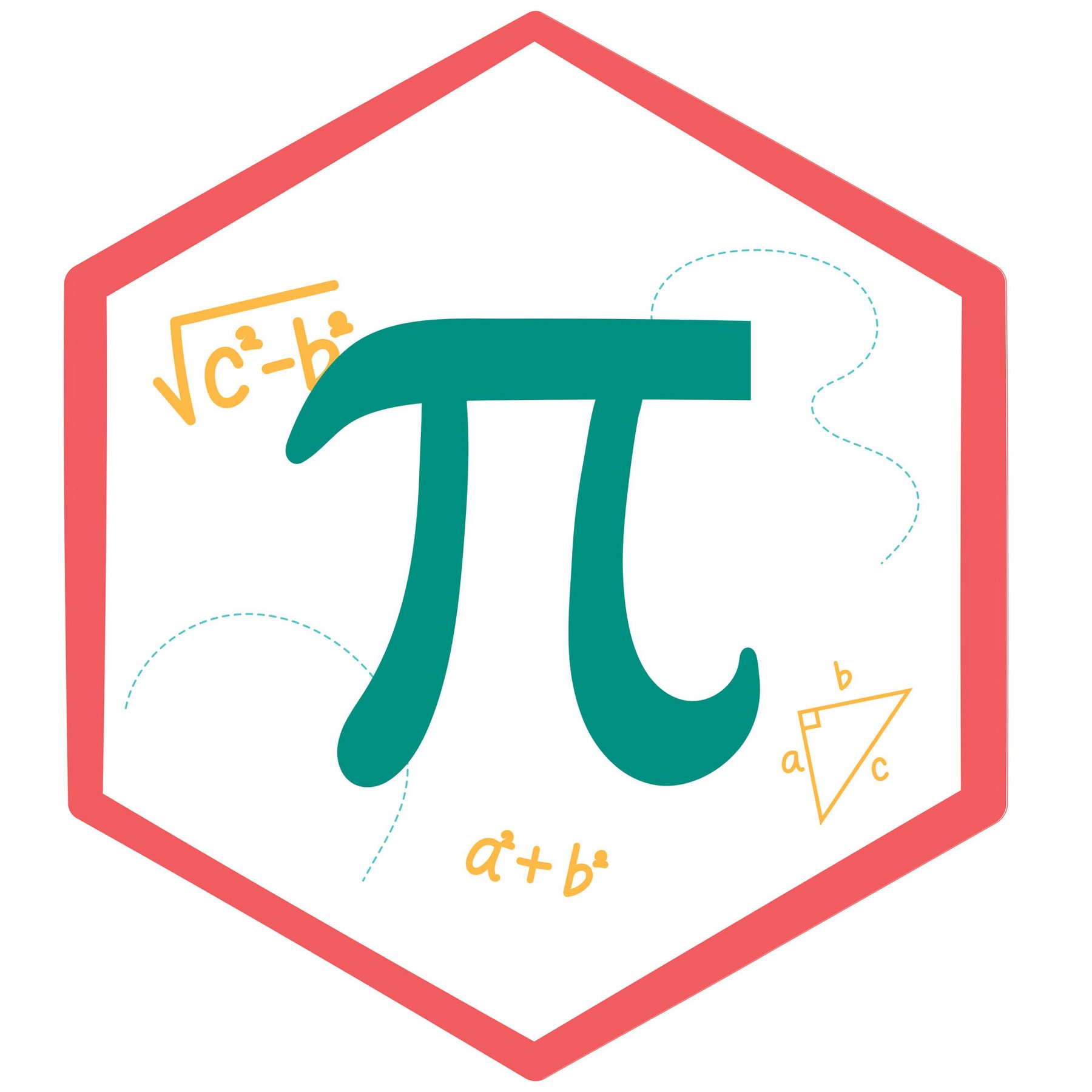 STEM Sticker, Mathematics & Informatics – Mathematics, set D2, 50 cm, sticker 3