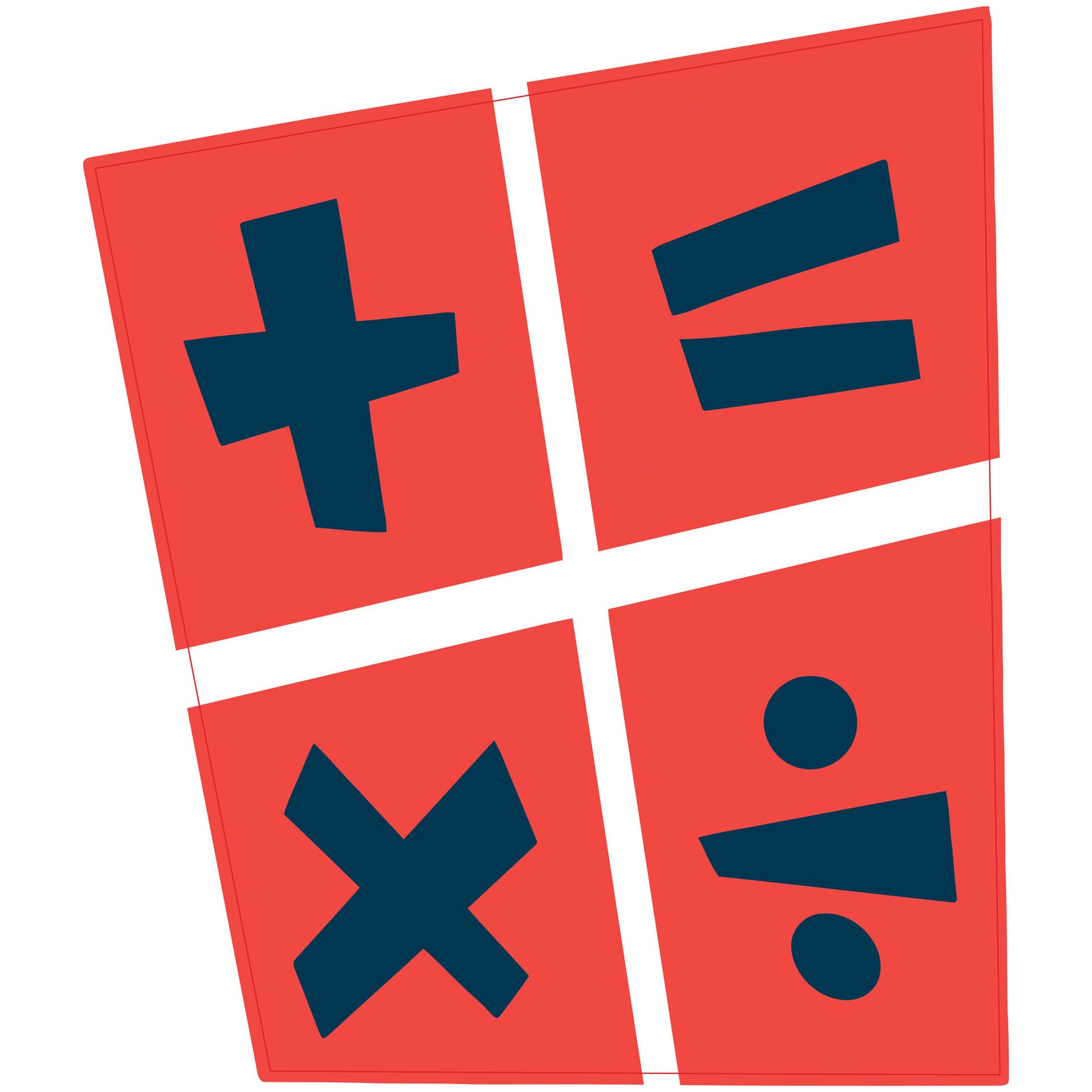 STEM Sticker, Mathematics and informatics - Mathematics, set D8, 50 cm, sticker 1