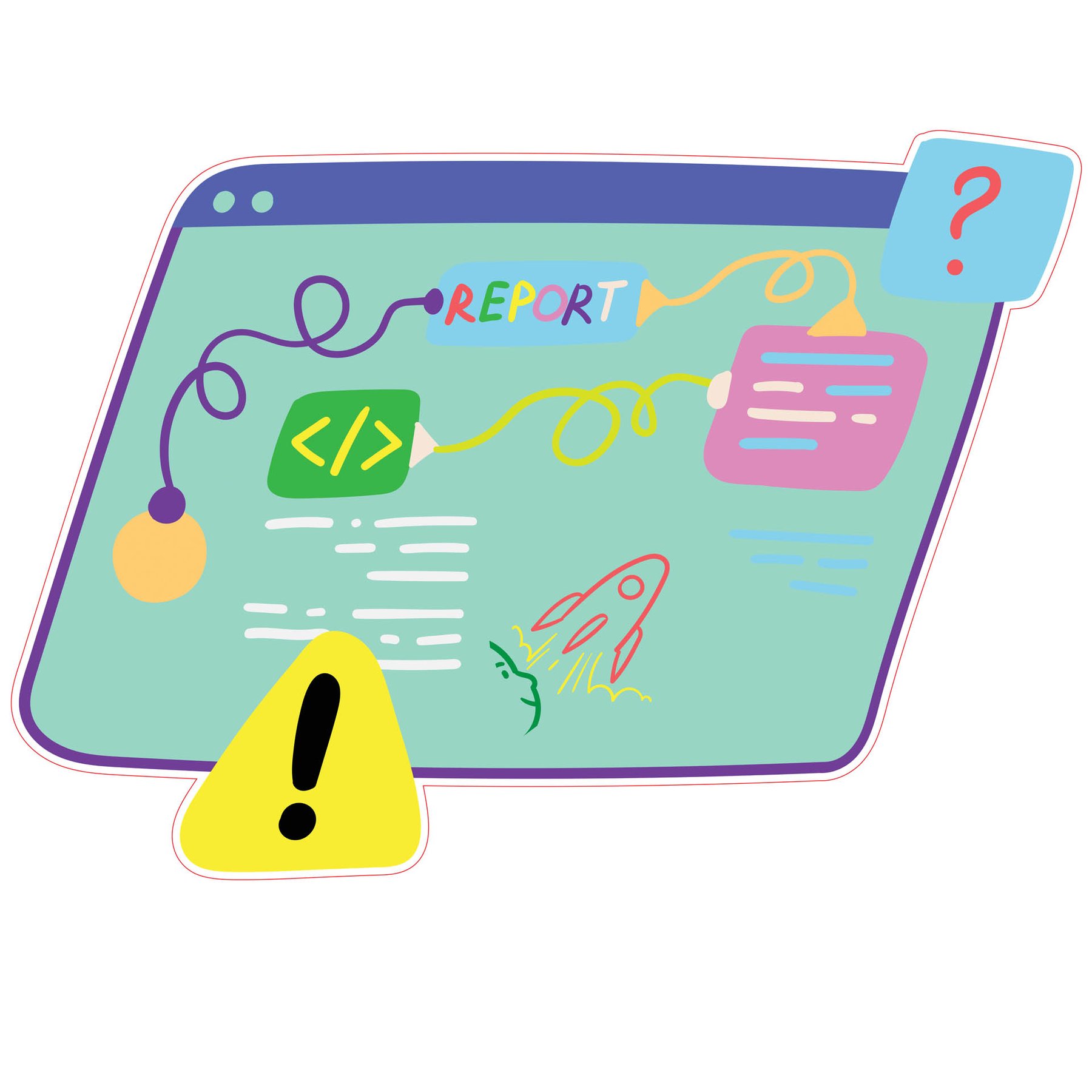 STEM Sticker, Mathematics and Informatics - Informatics, set E8, 50 cm, sticker 10