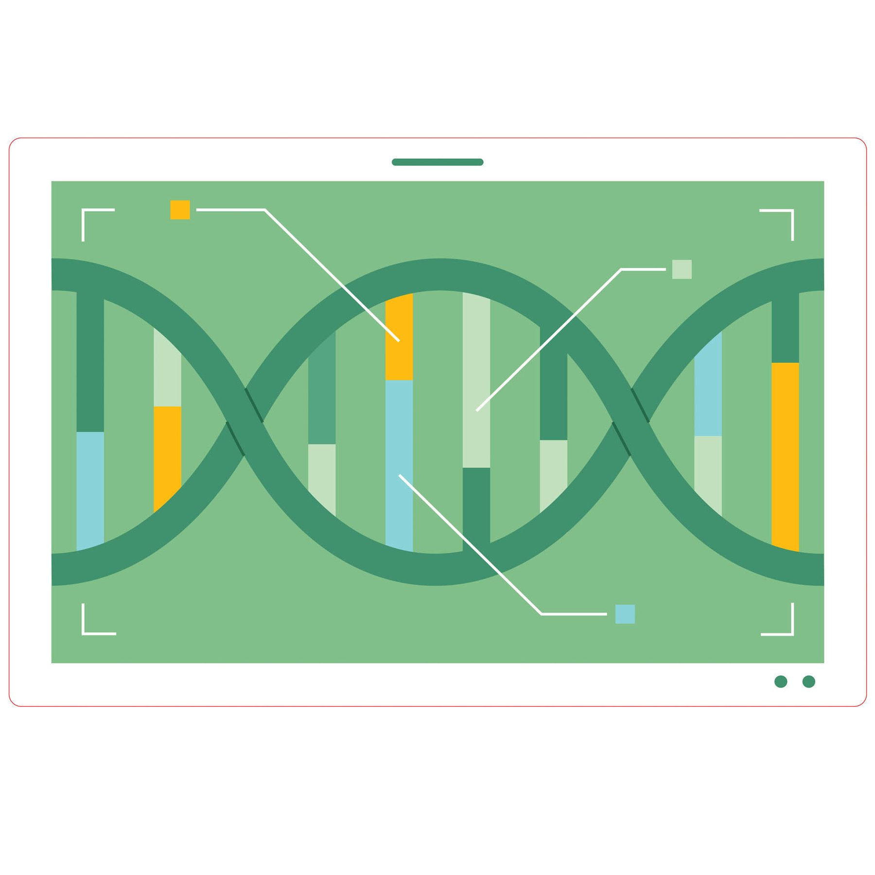 STEM Sticker, Natural Sciences - Biology, set F8, 50 cm, sticker 8