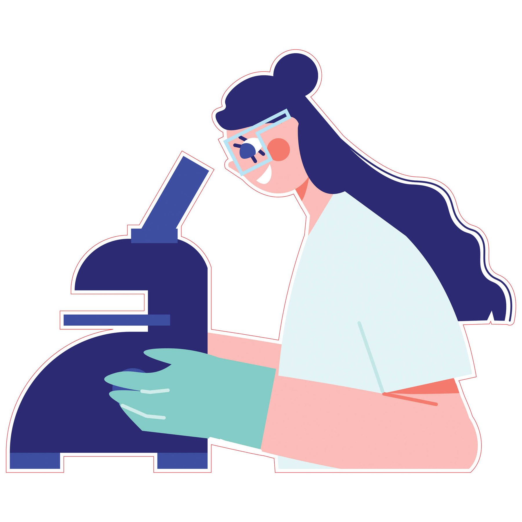 STEM Sticker, Natural sciences - Biology, set F9, 50 cm, sticker 2