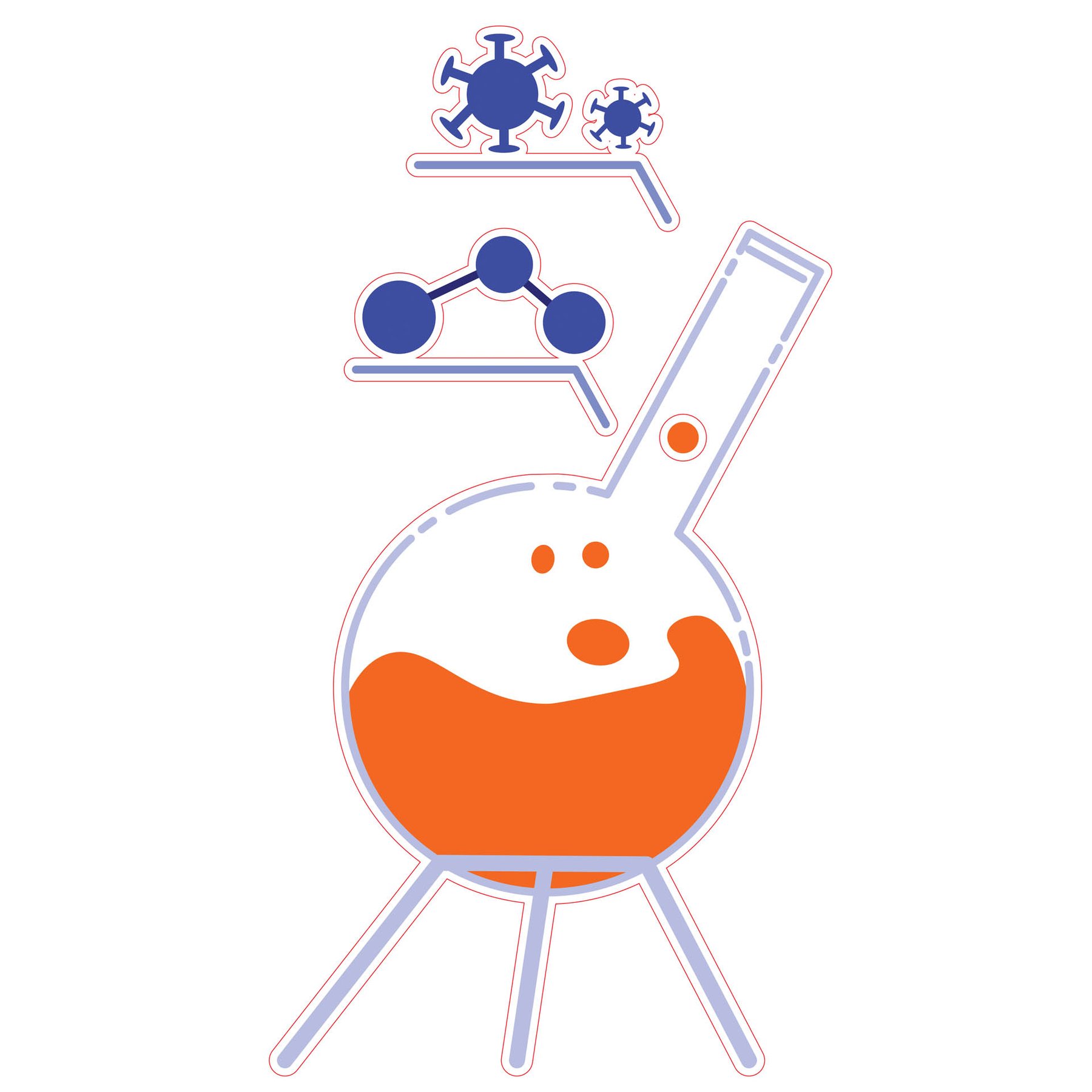 STEM Sticker, Natural sciences - Biology, set F9, 50 cm, sticker 6