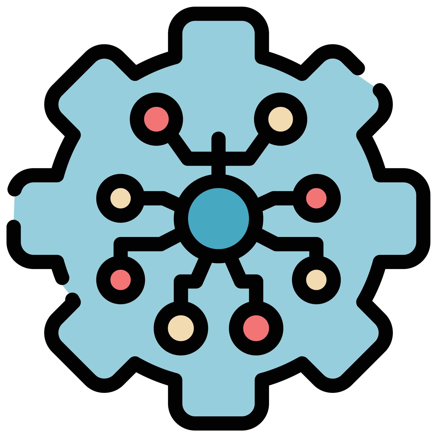 STEM Sticker, Natural Sciences - Physics, set G9, 50 cm, sticker 5