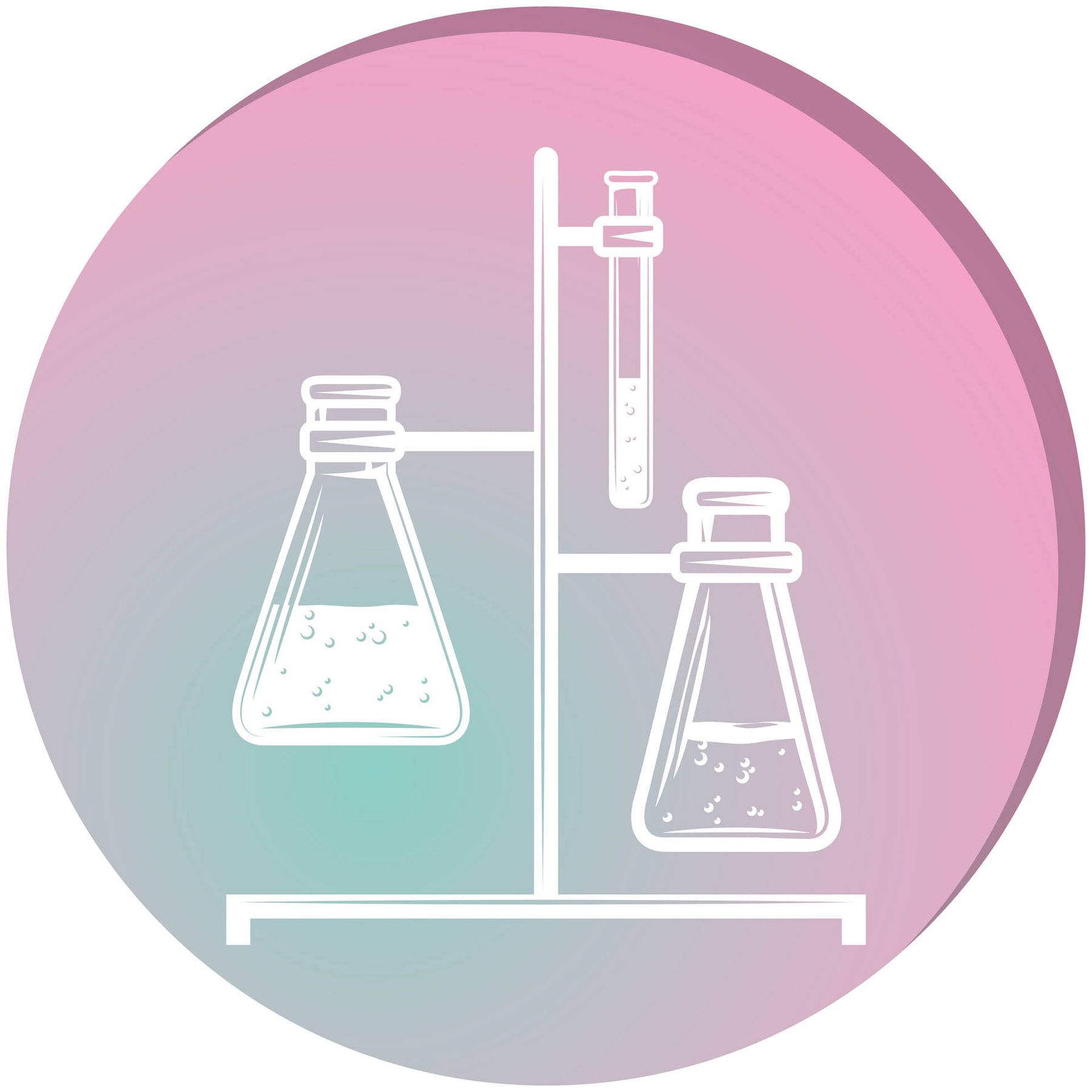 STEM Sticker, Natural Sciences - Chemistry, set H7, 50 cm, sticker 6