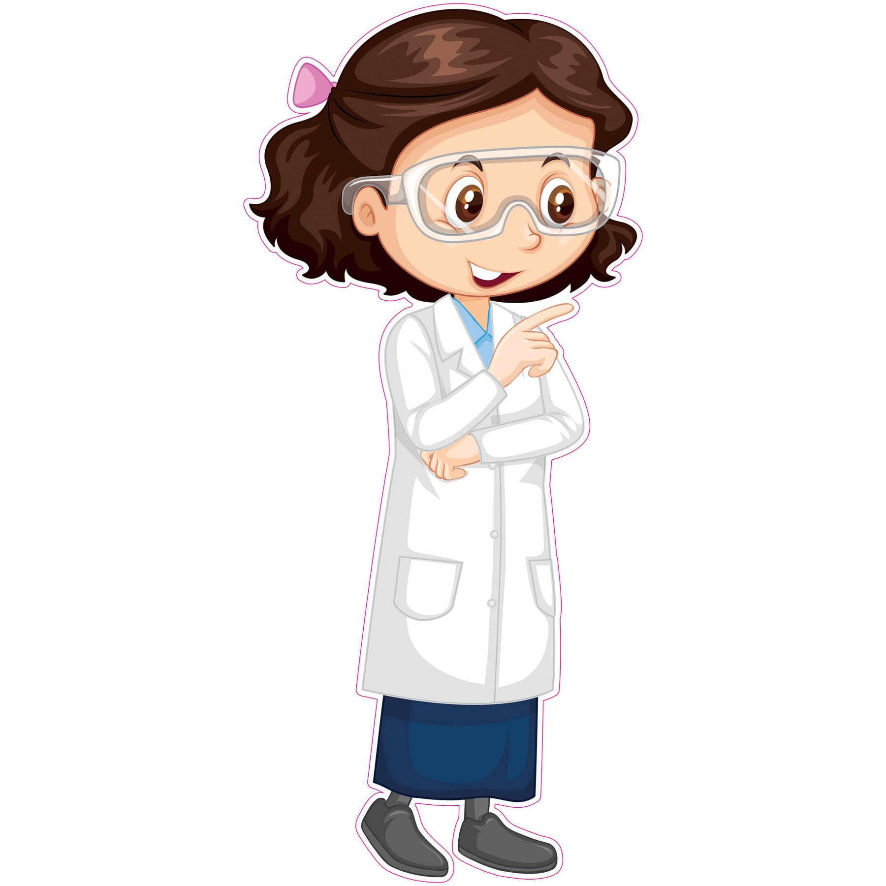 STEM Sticker, Natural Sciences – Chemistry, set H8, 50 cm, sticker 9