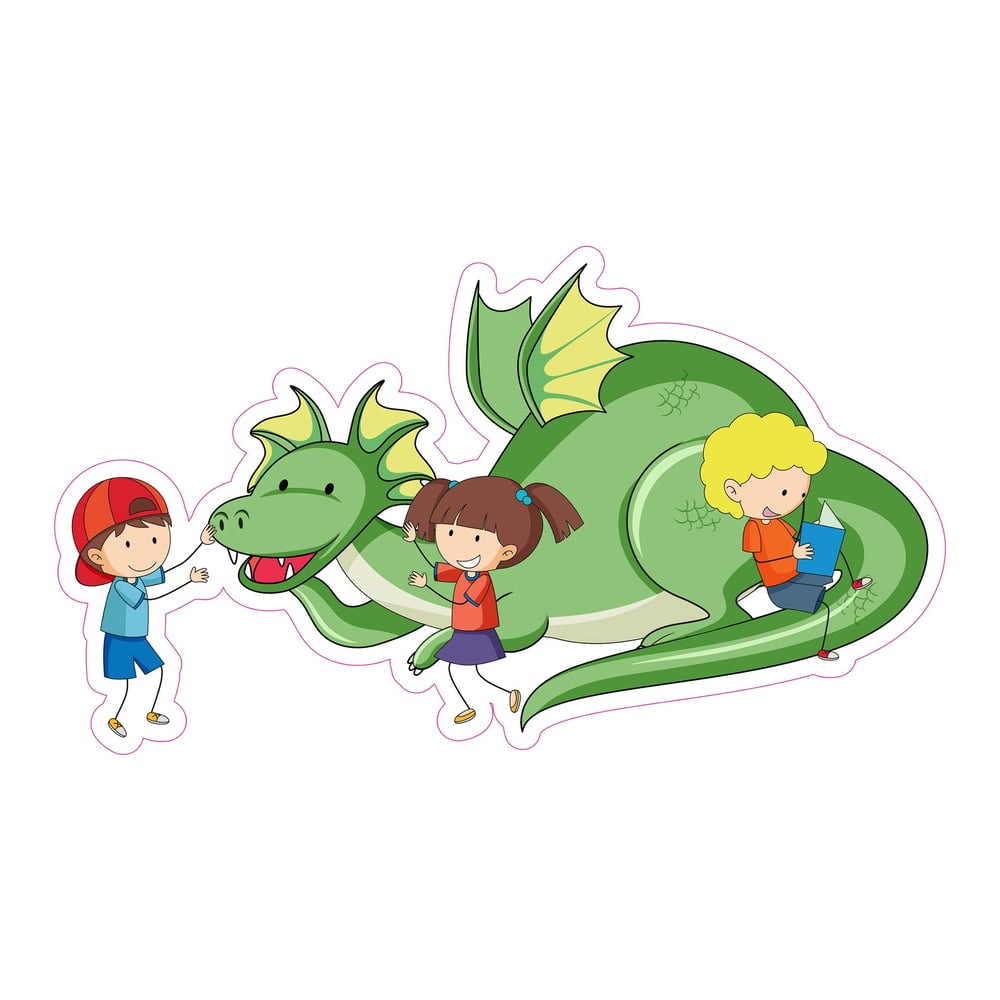 STEM Стикер, За най-малките, комплект P10, 50 cm, стикер 1