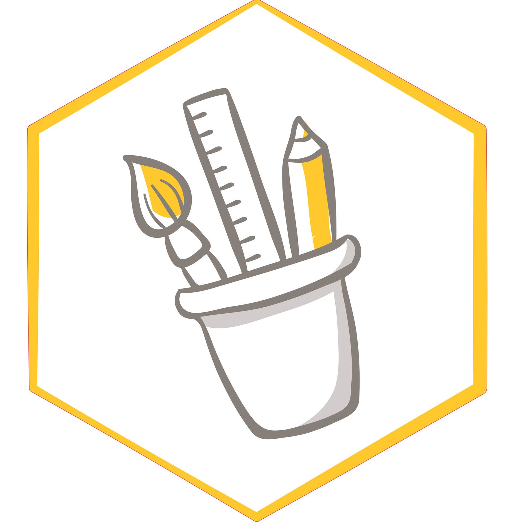 STEM Sticker, Design and 3D prototyping, set A2, 80 cm, sticker 10