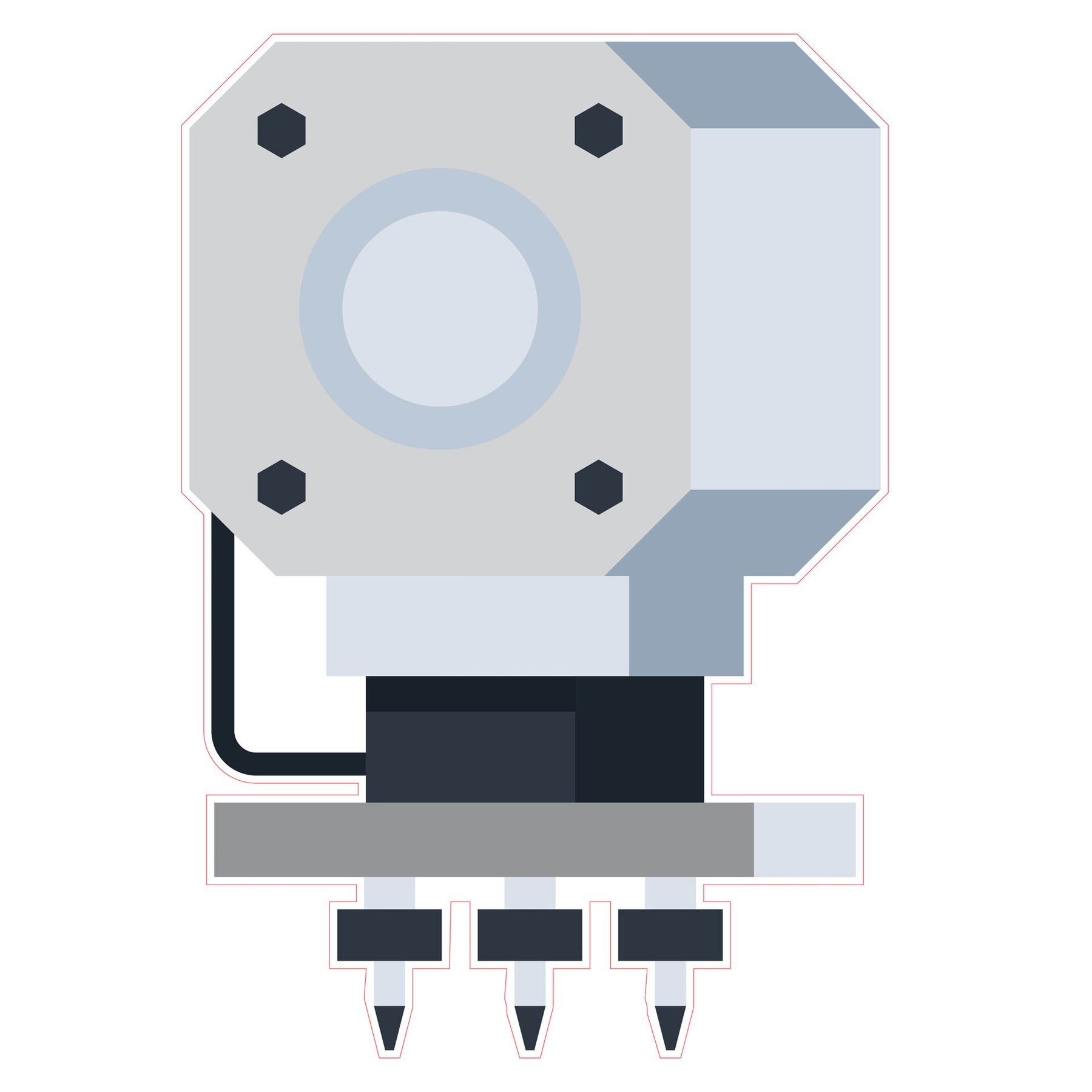 STEM Sticker, Design and 3D Prototyping, Set A5, 80 cm, Sticker 2