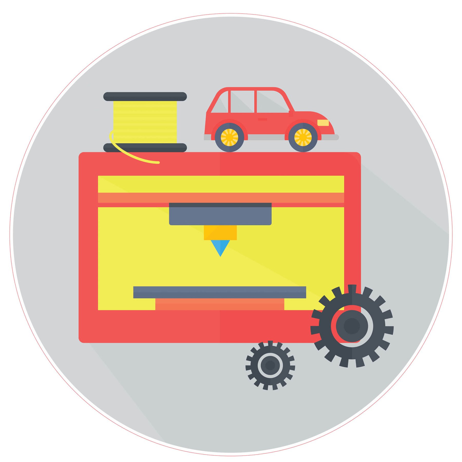 STEM Sticker, Design & 3D Prototyping, set A9, 80 cm, sticker 8