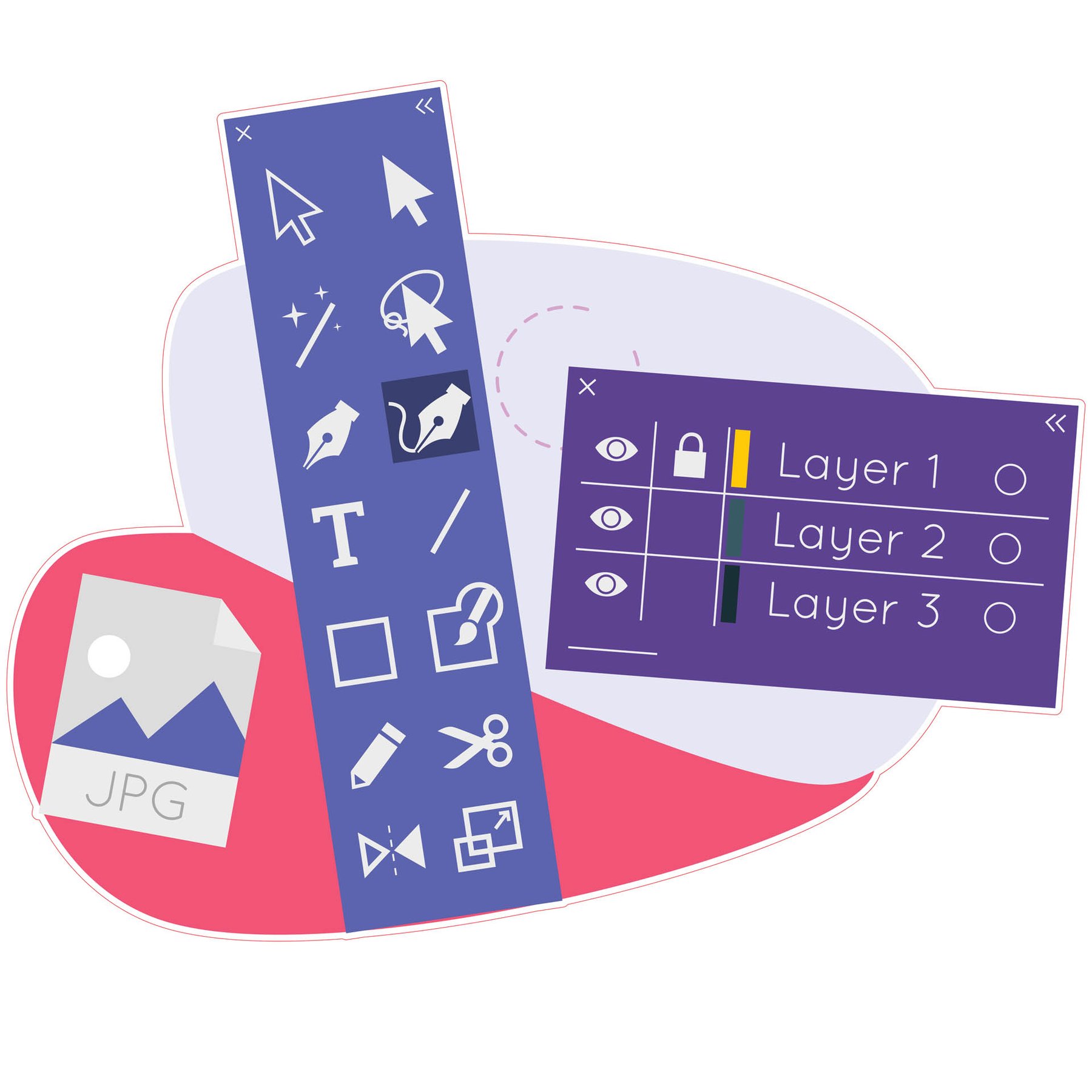 STEM Sticker, Design and 3D prototyping, set A10, 80 cm, sticker 9