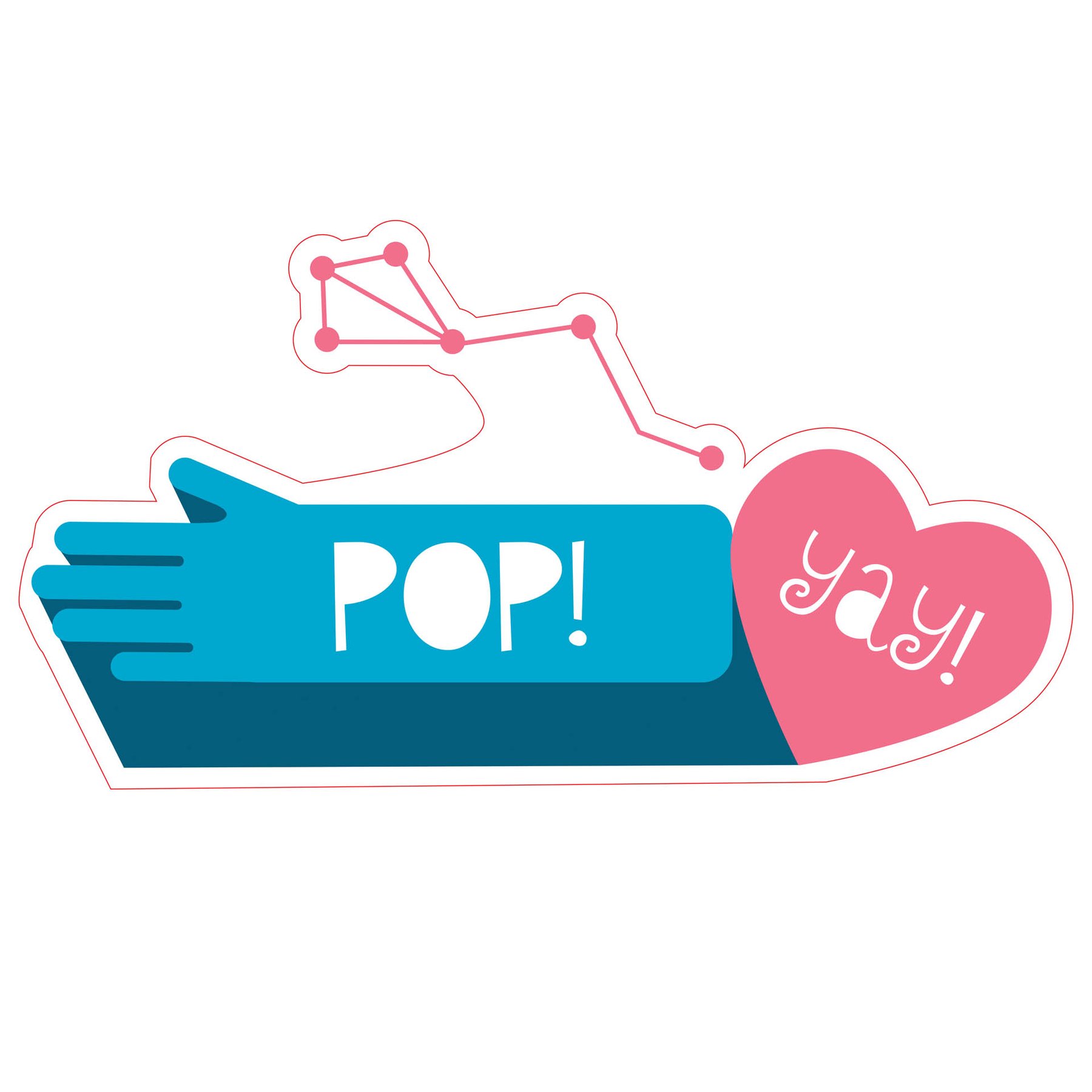 STEM Sticker, Digital Arts Room, set B7, 80 cm, sticker 10