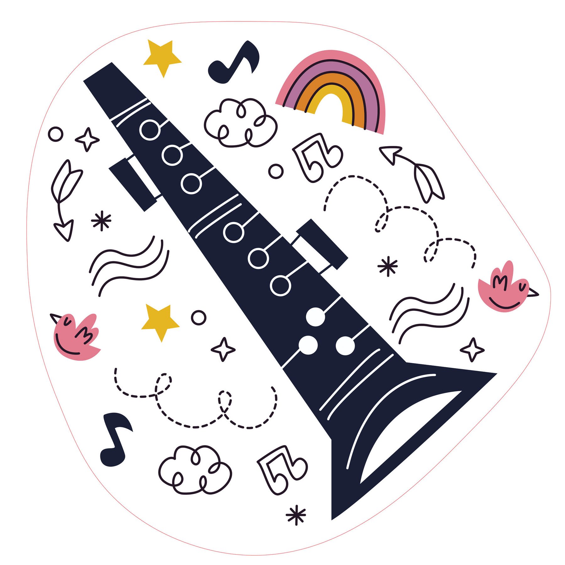 STEM Sticker, Digital Arts Hall, set B10, 80 cm, sticker 1