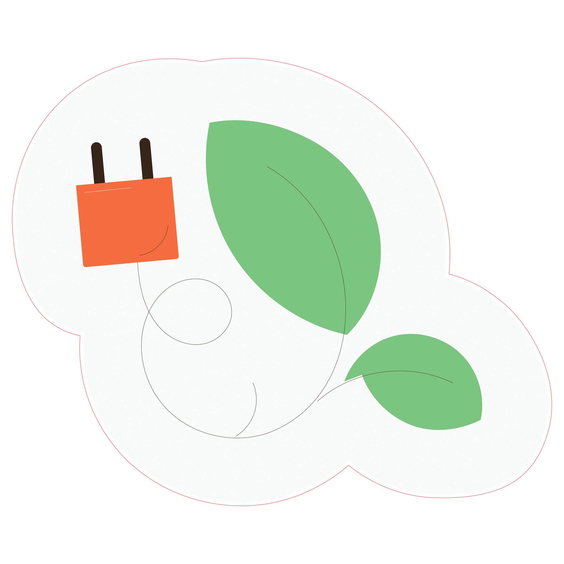 STEM Sticker, Green technologies & sustainability, set C9, 80 cm, sticker 1