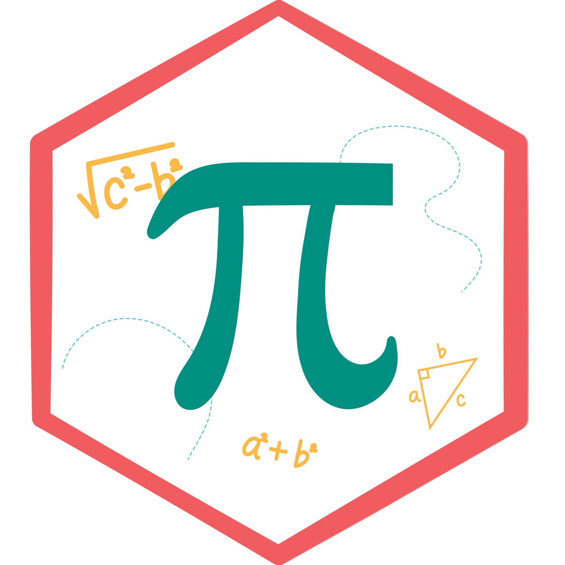 STEM Sticker, Mathematics and Informatics - Mathematics, set D2, 80 cm, sticker 3