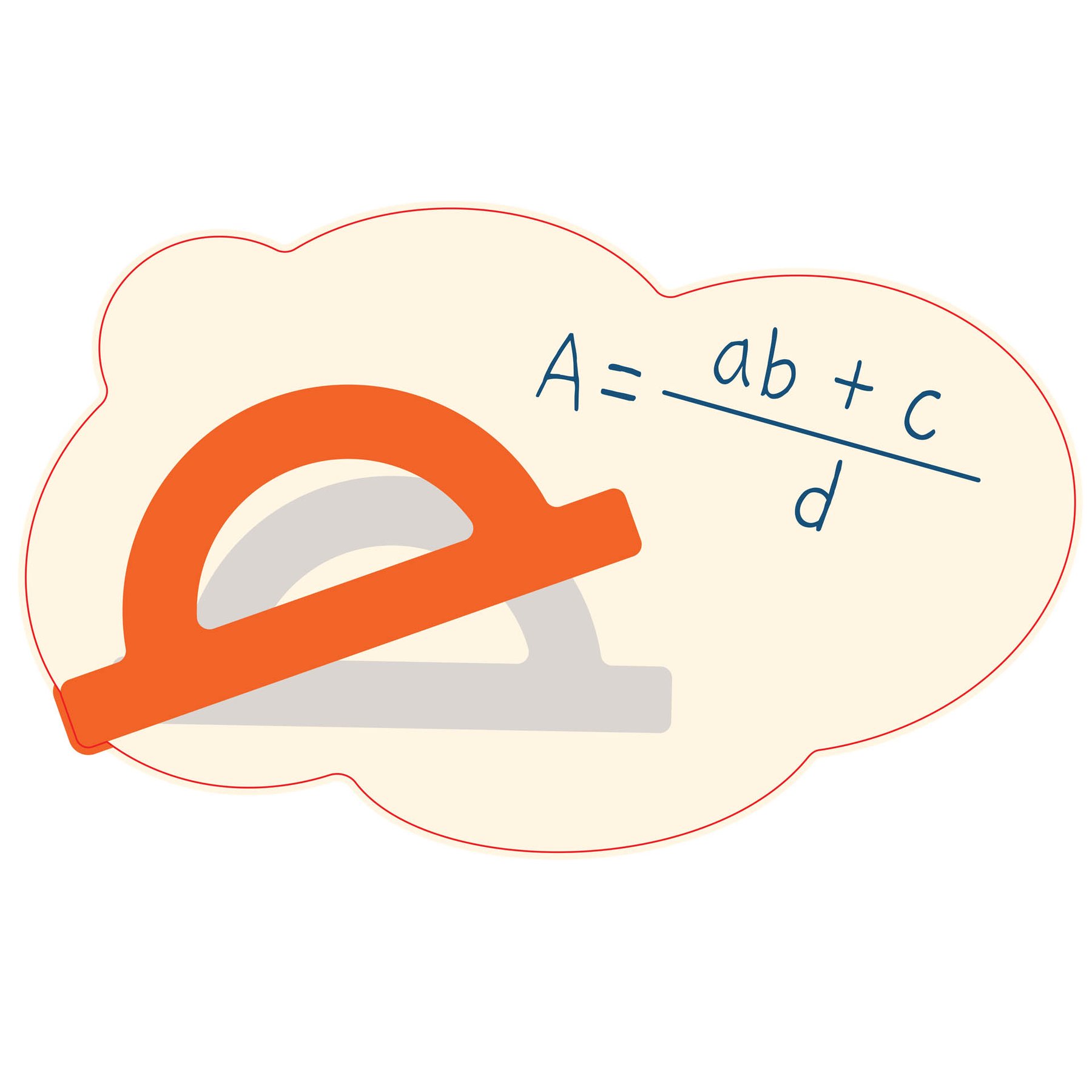 STEM Sticker, Mathematics and Informatics - Mathematics, set D10, 80 cm, sticker 4