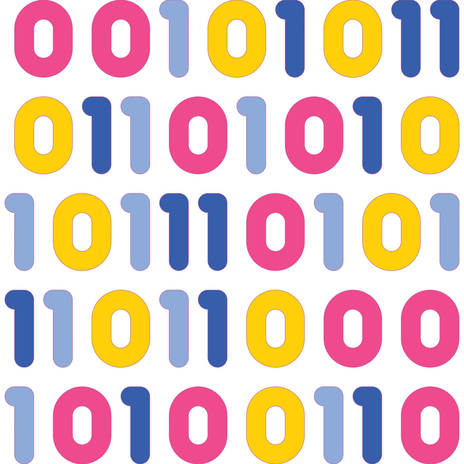 STEM Sticker, Mathematics and Informatics - Informatics, set E2, 80 cm, sticker 4