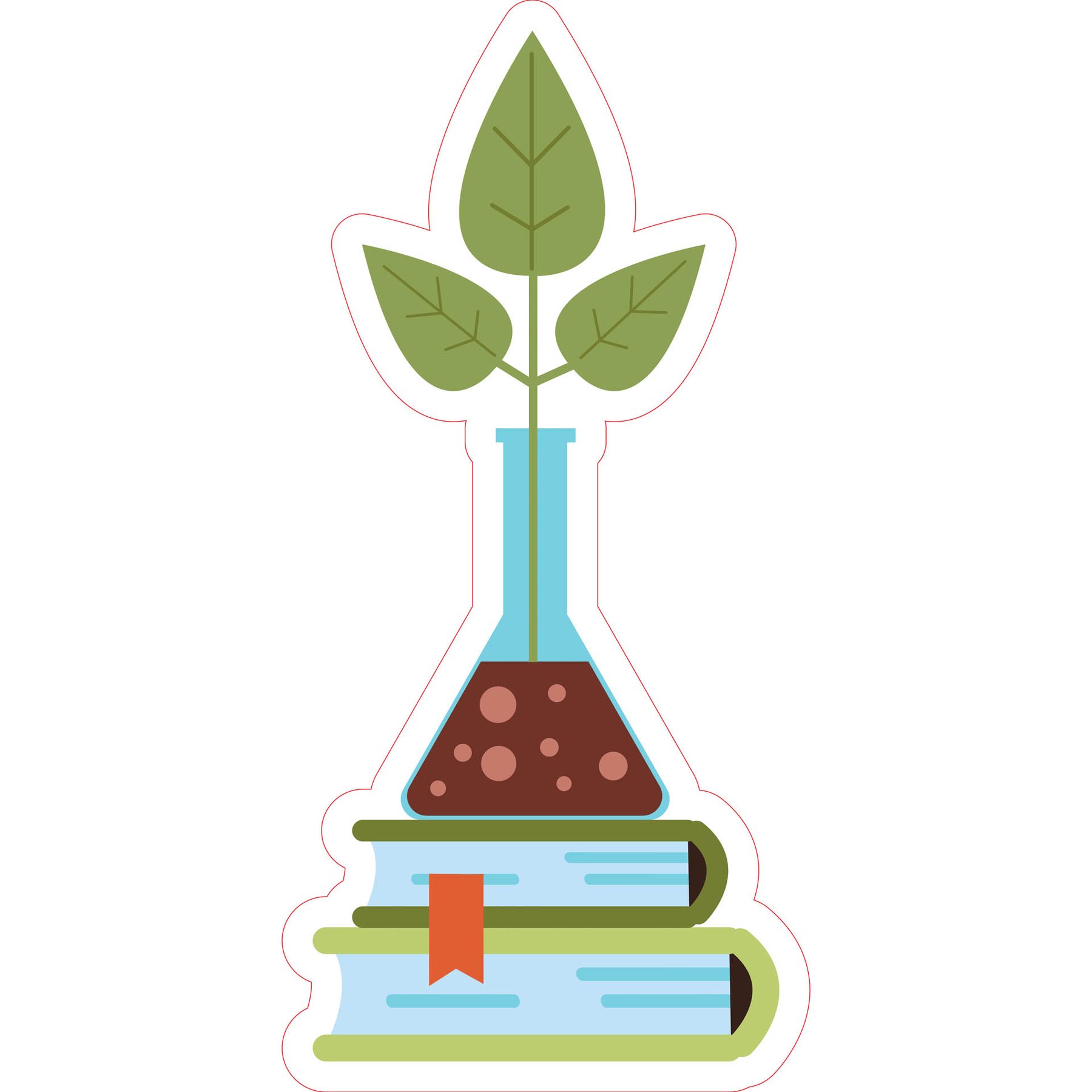 STEM Sticker, Natural sciences - Biology, set F5, 80 cm, sticker 10