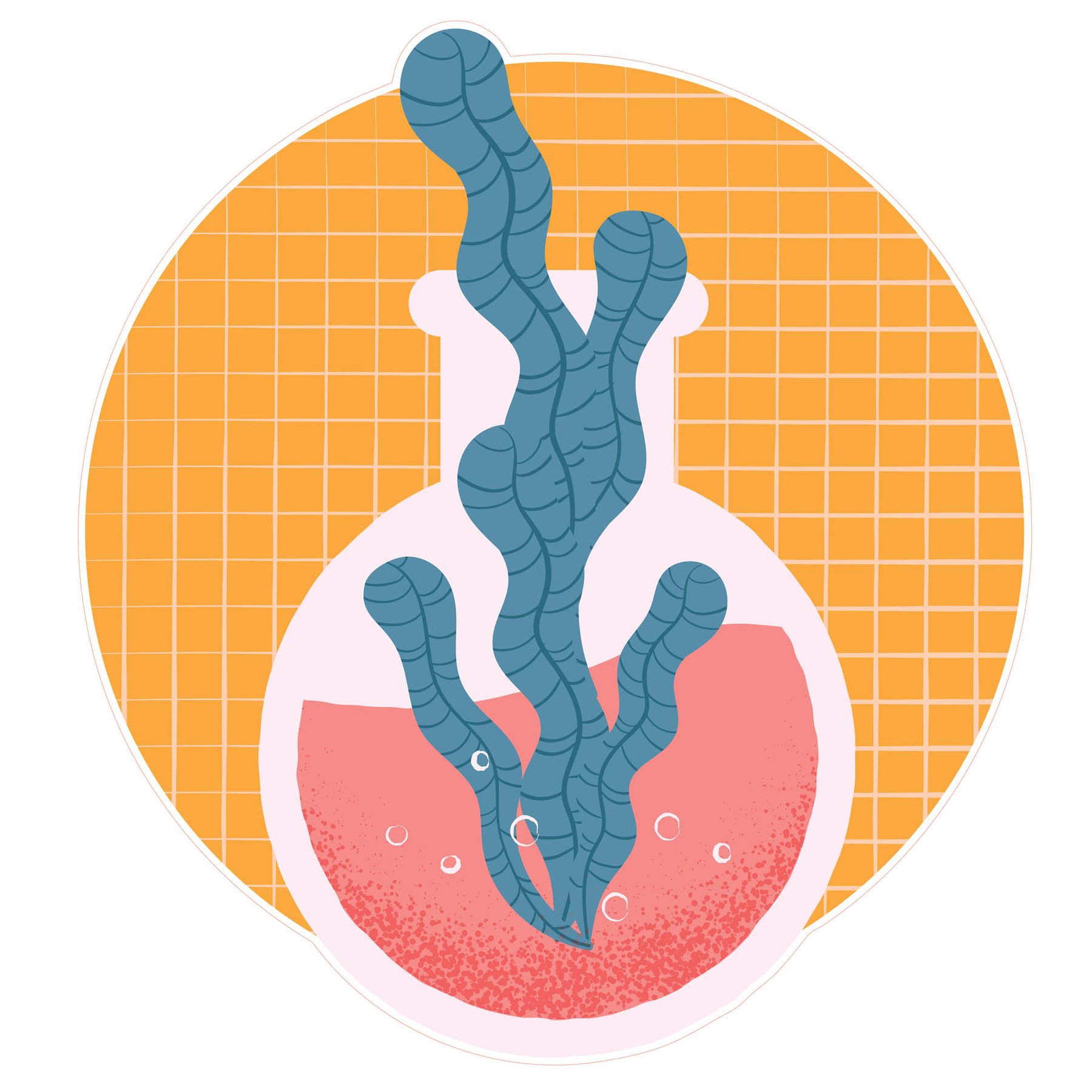 STEM Sticker, Natural sciences - Biology, set F7, 80 cm, sticker 1
