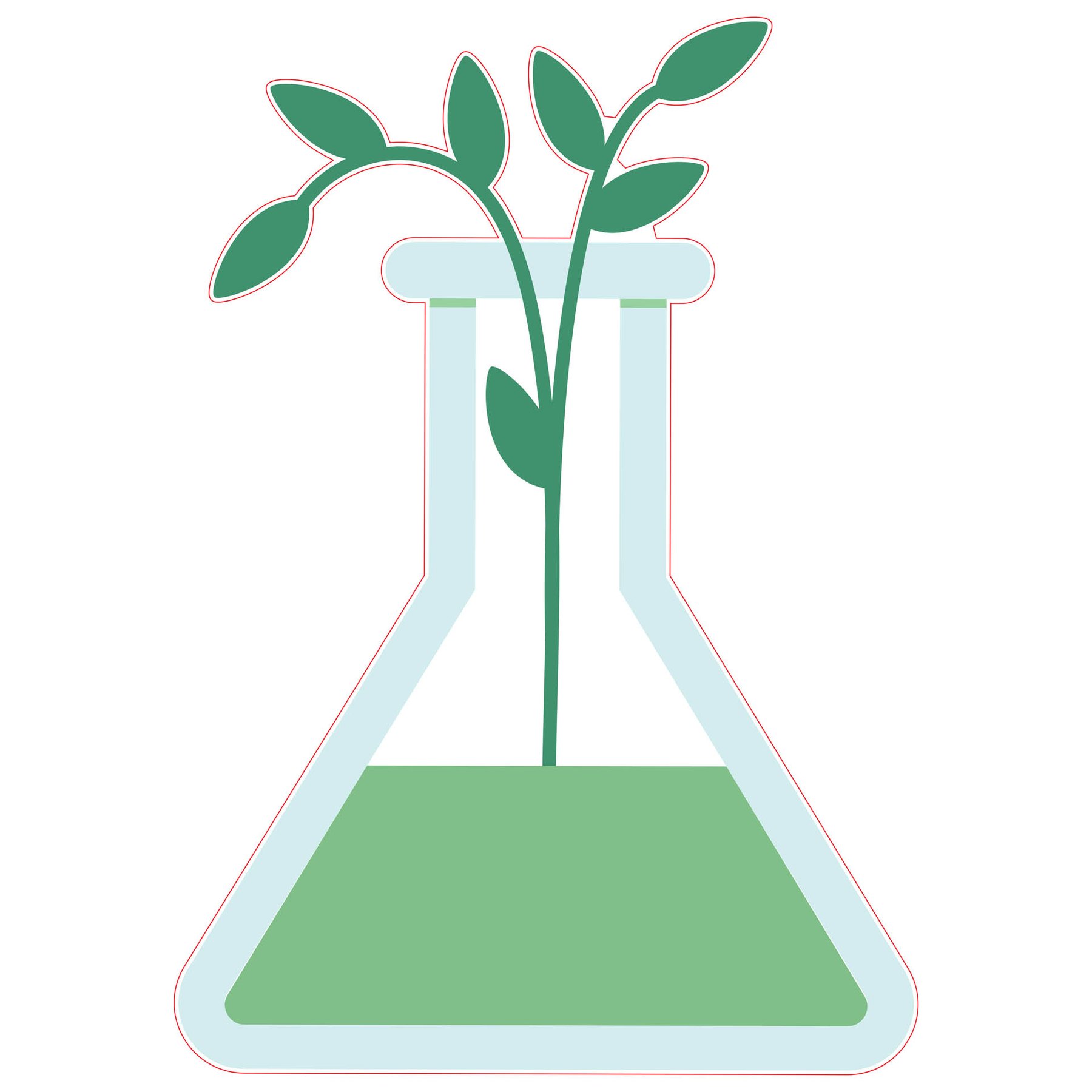 STEM Sticker, Natural Sciences – Biology, set F8, 80 cm, sticker 1