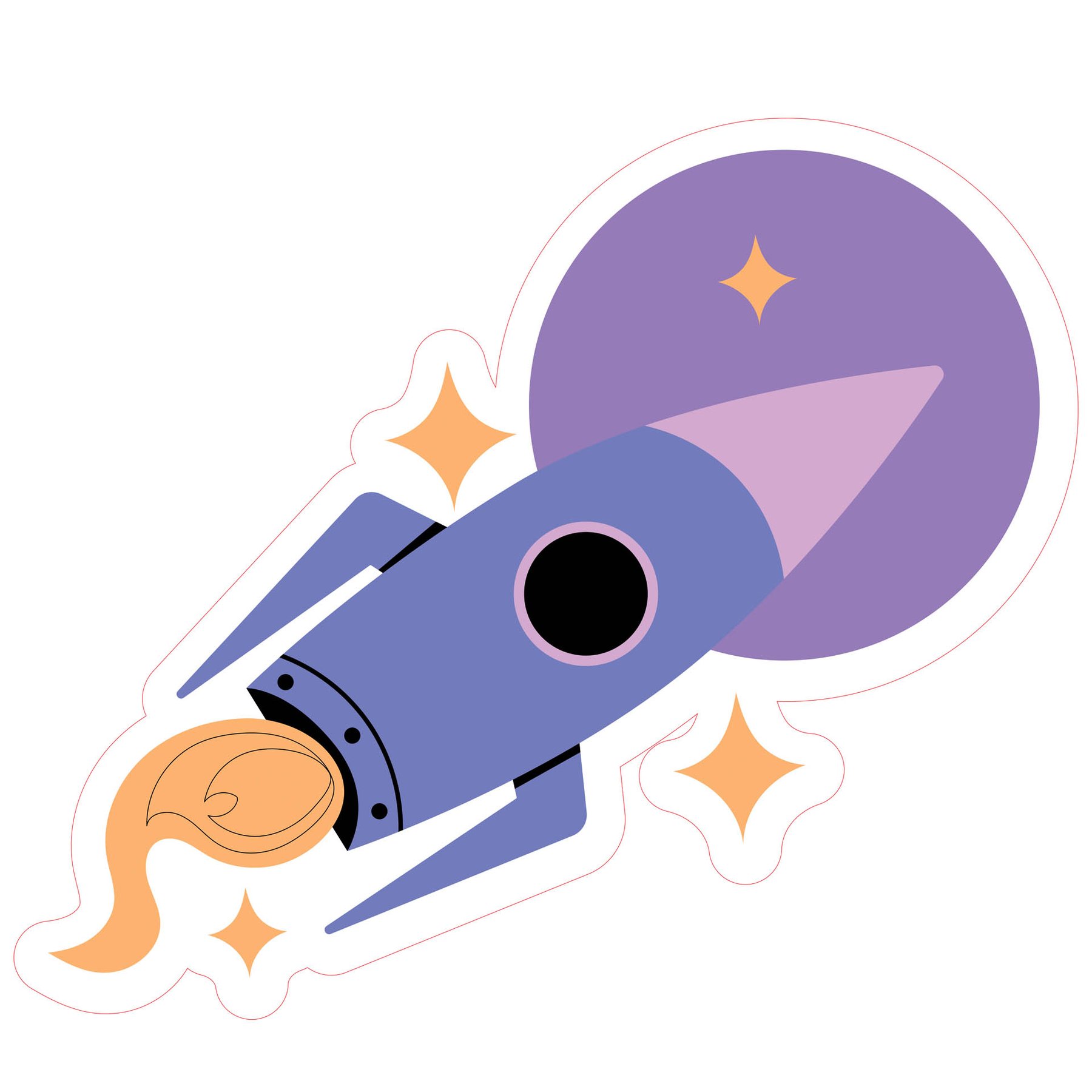 STEM Sticker, Natural Sciences - Physics, Set G5, 80 cm, Sticker 4