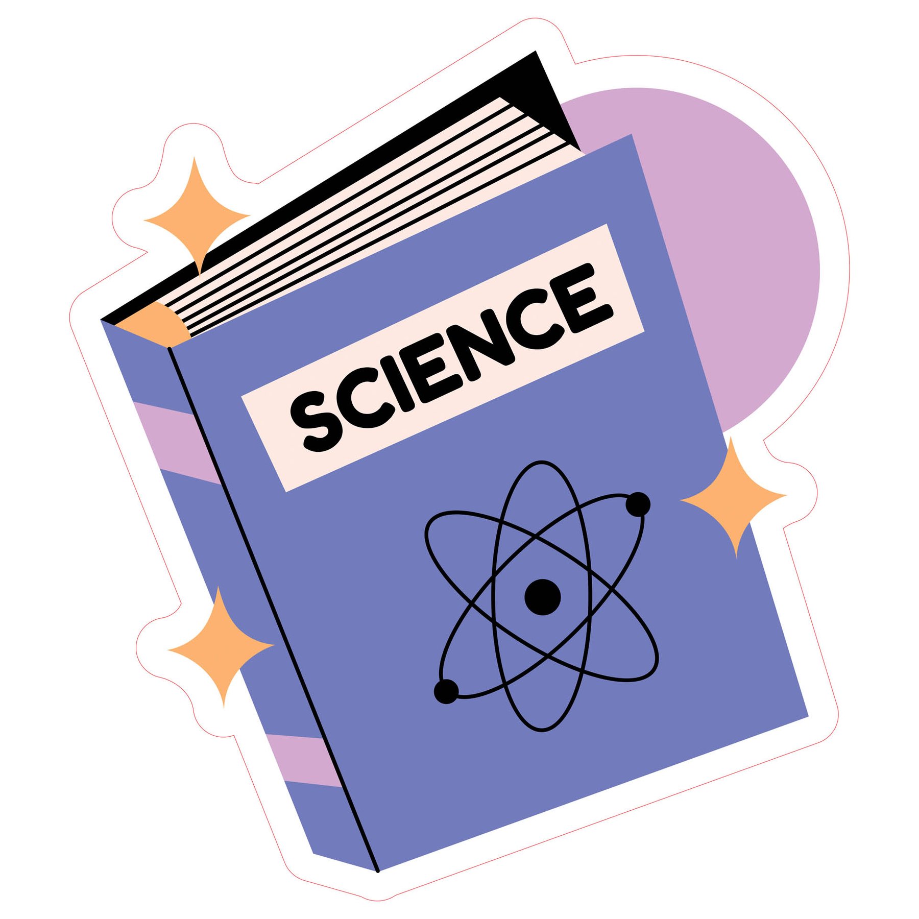 STEM Sticker, Natural Sciences - Physics, set G5, 80 cm, sticker 10