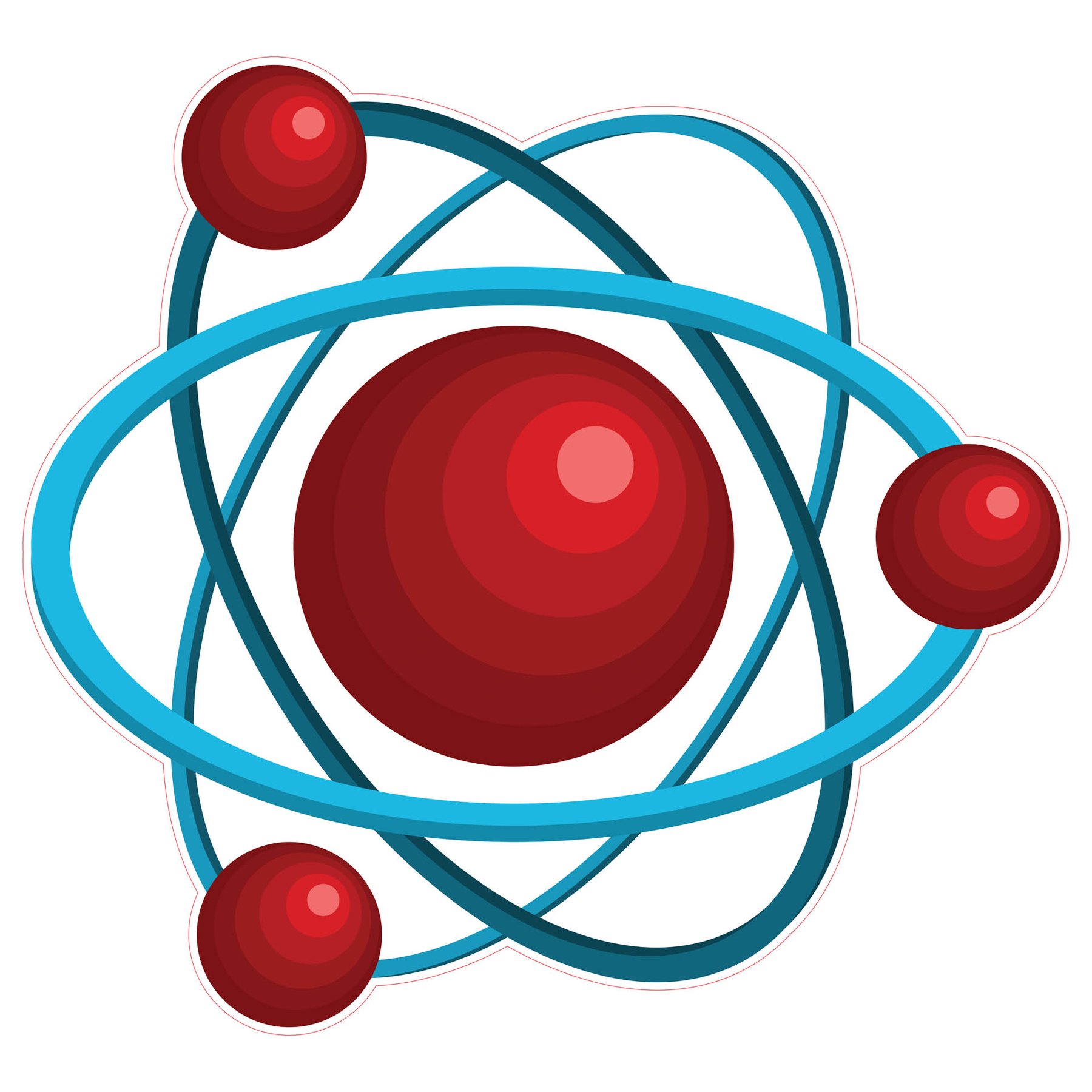 STEM Sticker, Natural Sciences – Chemistry, set H6, 80 cm, sticker 8