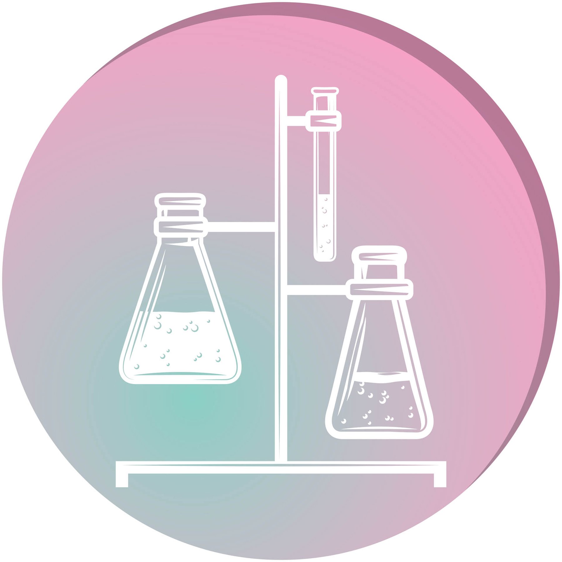 STEM Sticker, Natural Sciences – Chemistry, Set H7, 80 cm, Sticker 6