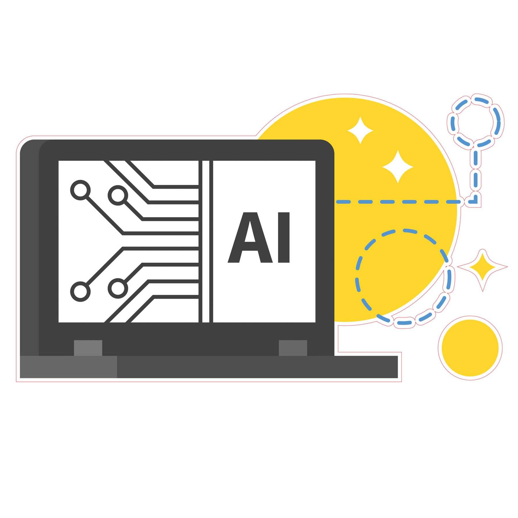 STEM Sticker, Robotics & Cyber-Physical Systems, set I8, 80 cm, sticker 6