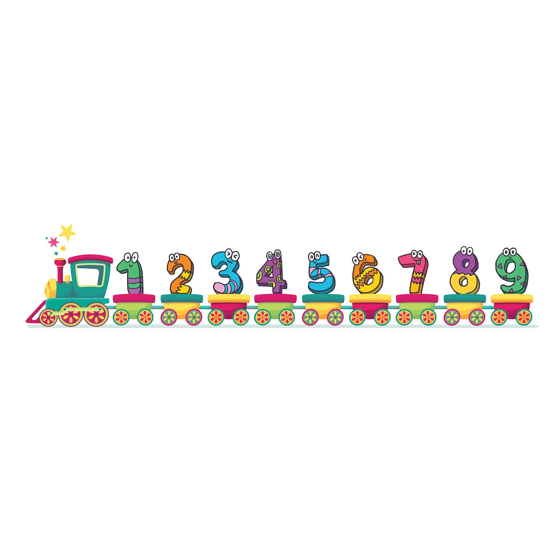 STEM Sticker, For the Little Ones, set P1, 80 cm, sticker 2