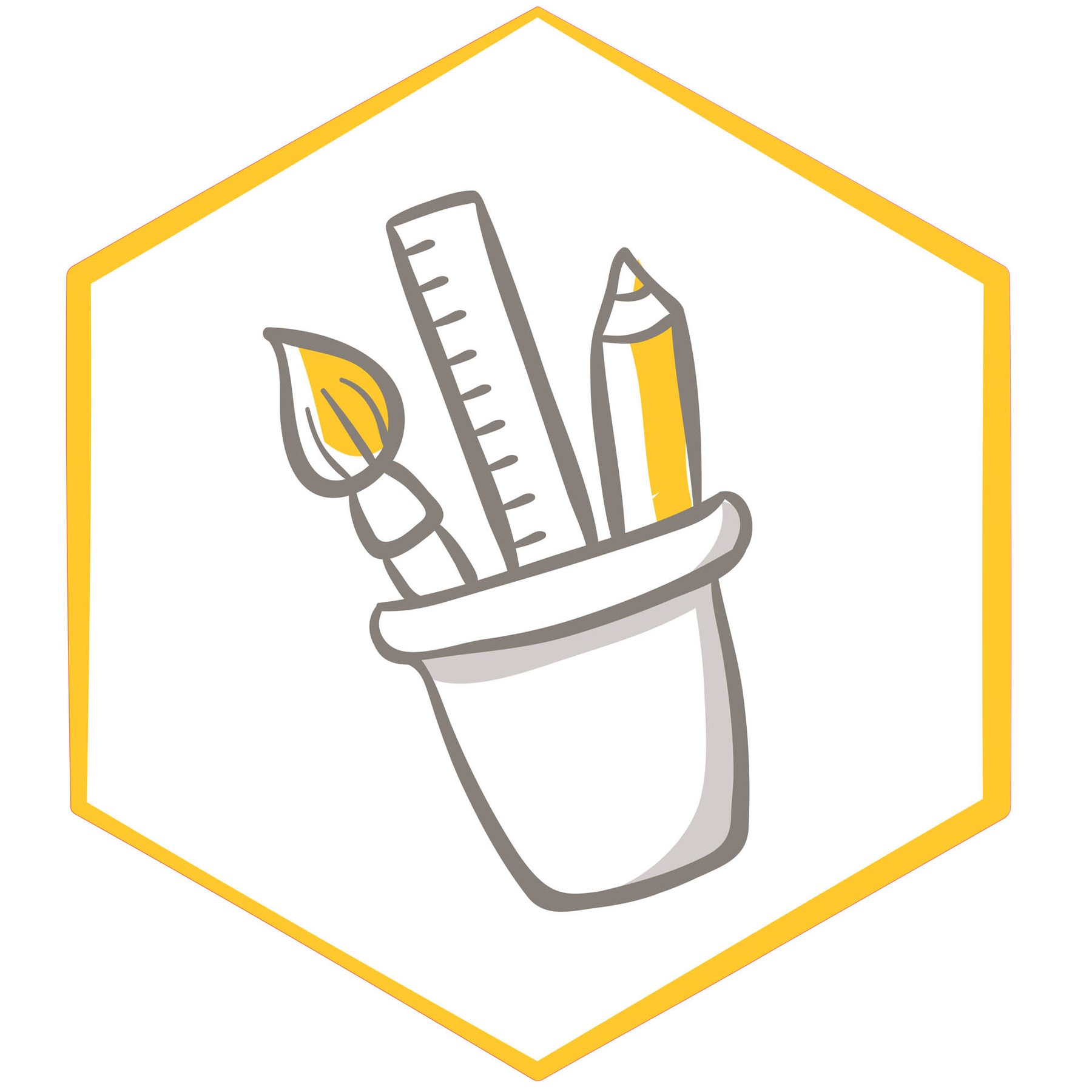 STEM Sticker, Design and 3D Prototyping, Set A2, 100 cm, Sticker 10