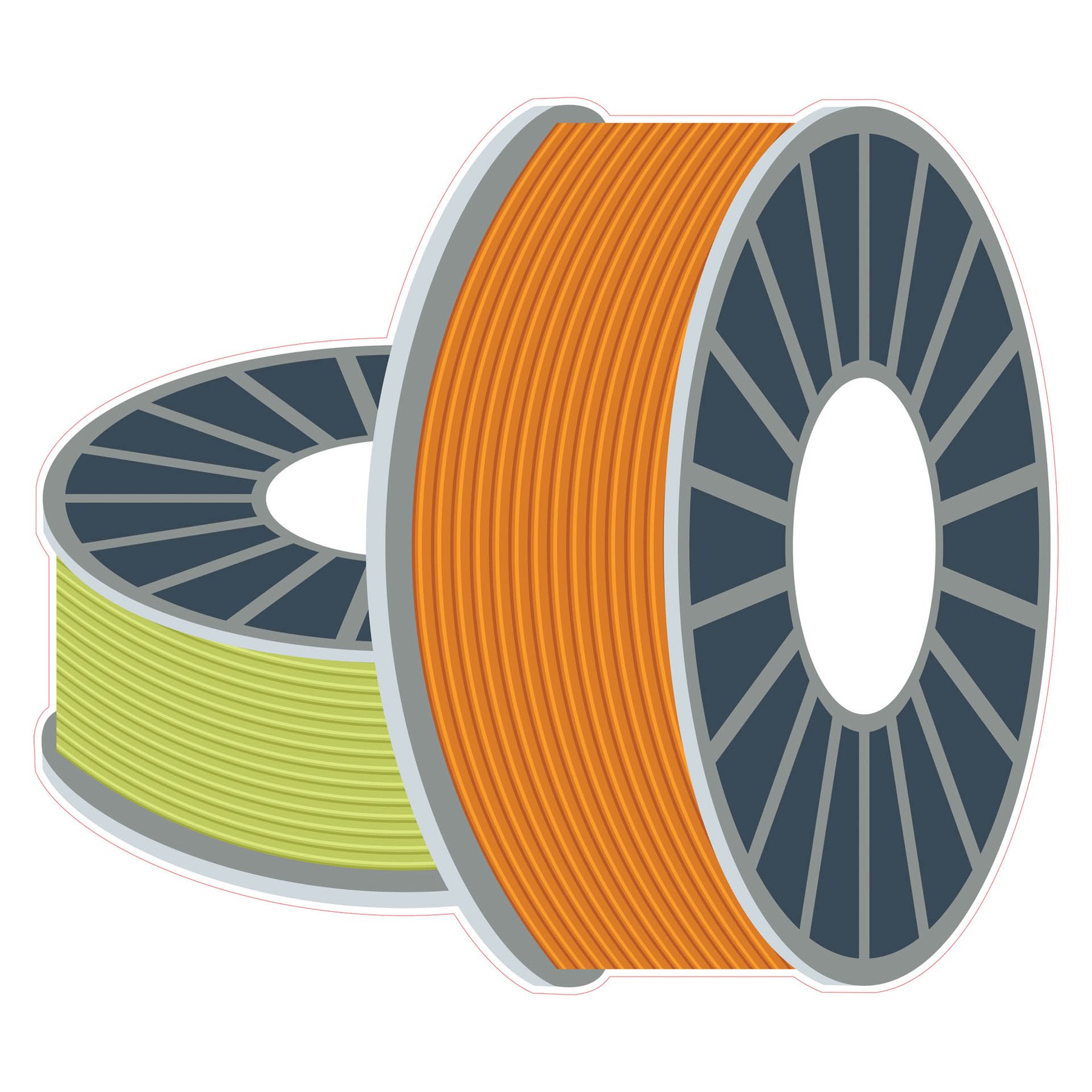 STEM Sticker, Design and 3D Prototyping, Set A7, 100 cm, Sticker 5