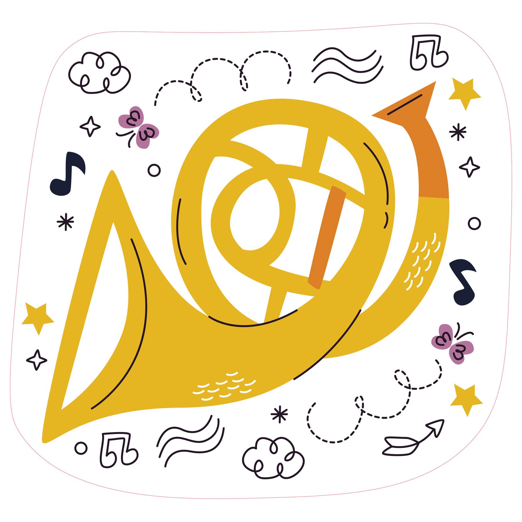 STEM Sticker, Digital arts hall, set B10, 100 cm, sticker 7