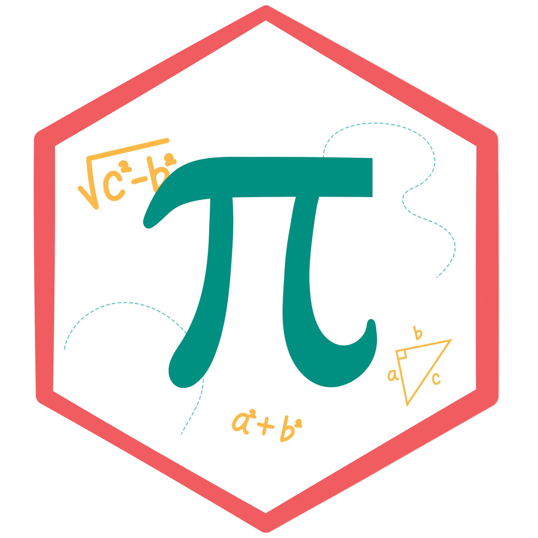 STEM Sticker, Mathematics and Informatics - Mathematics, set D2, 100 cm, sticker 3