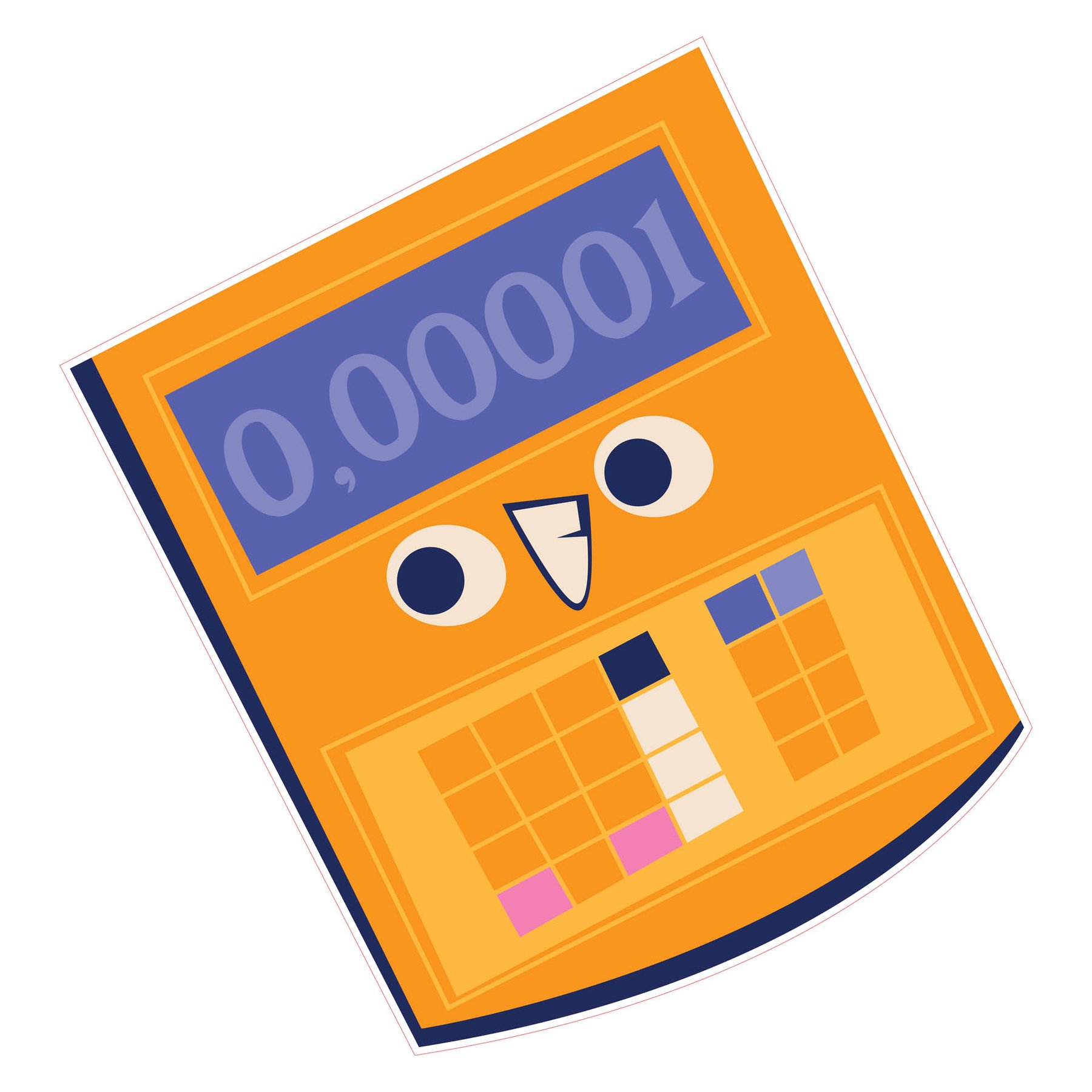 STEM Sticker, Mathematics and Informatics – Mathematics, set D9, 100 cm, sticker 3