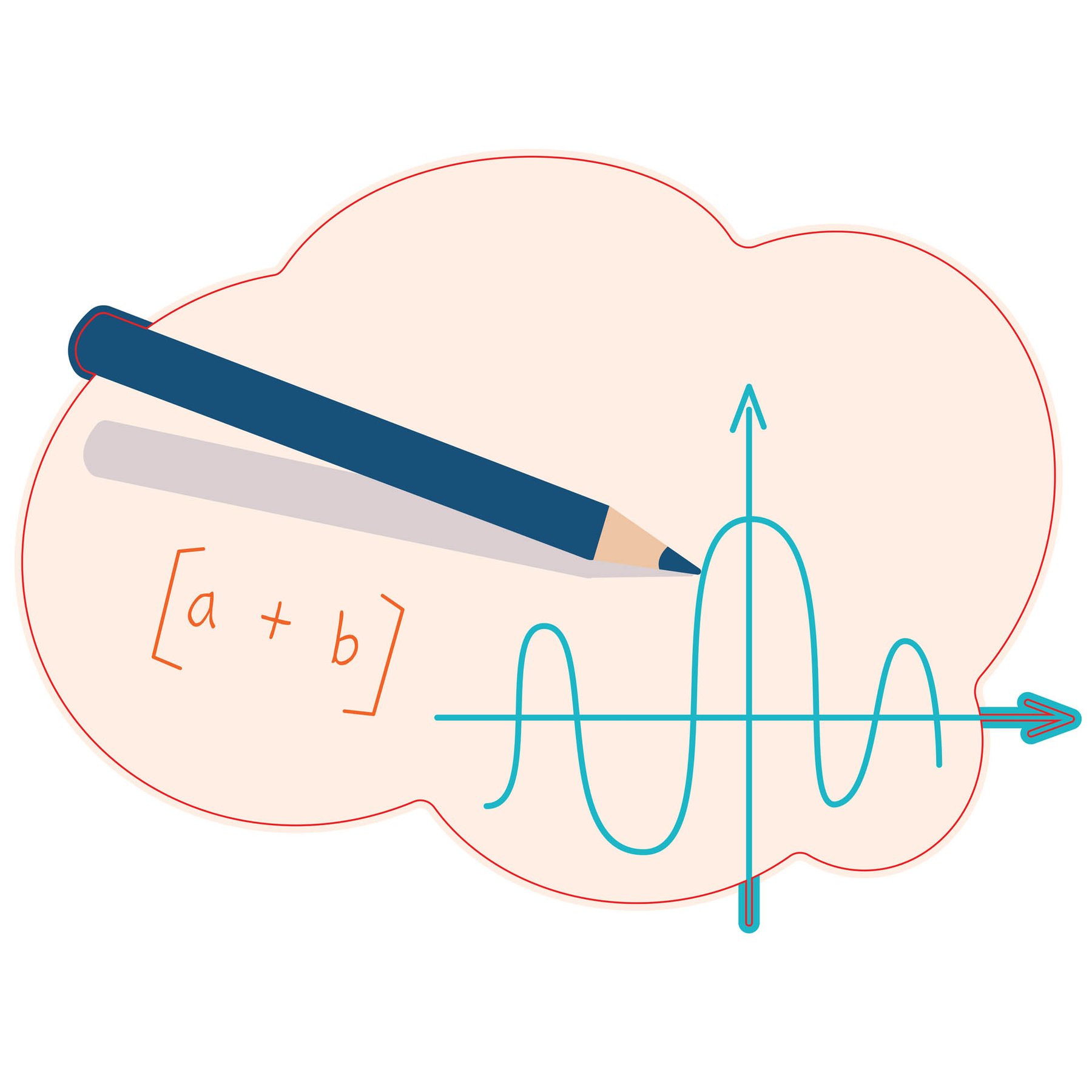 STEM Sticker, Mathematics and Informatics – Mathematics, set D10, 100 cm, sticker 5