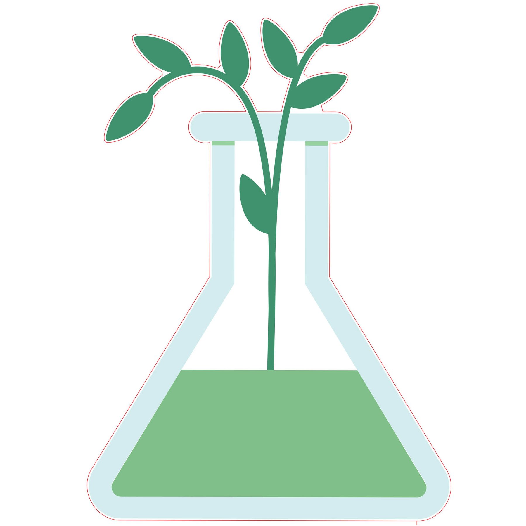 STEM Sticker, Natural Sciences – Biology, set F8, 100 cm, sticker 1