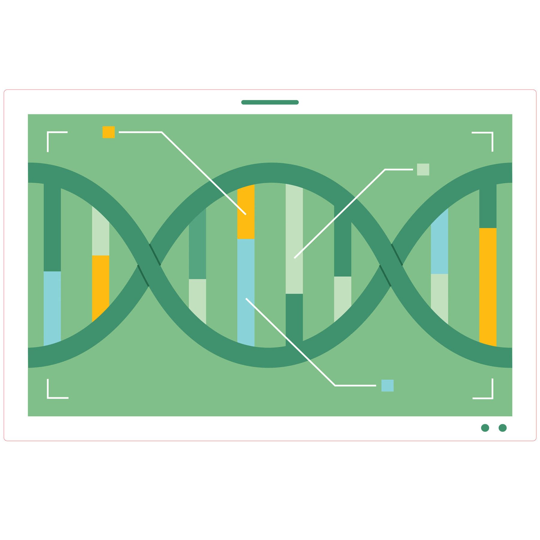 STEM Sticker, Natural Sciences - Biology, set F8, 100 cm, sticker 8
