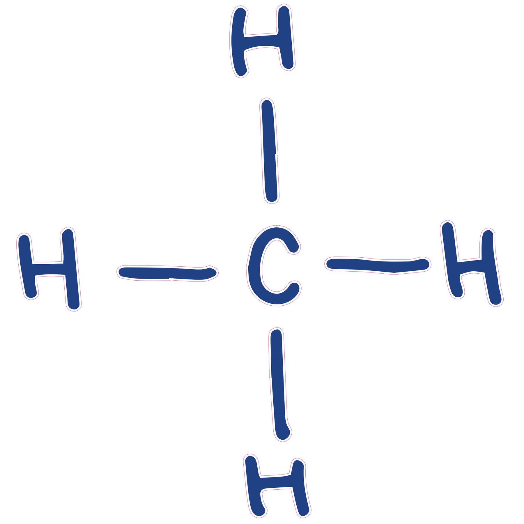 STEM Sticker, Natural sciences - Chemistry, set H1, 100 cm, sticker 10