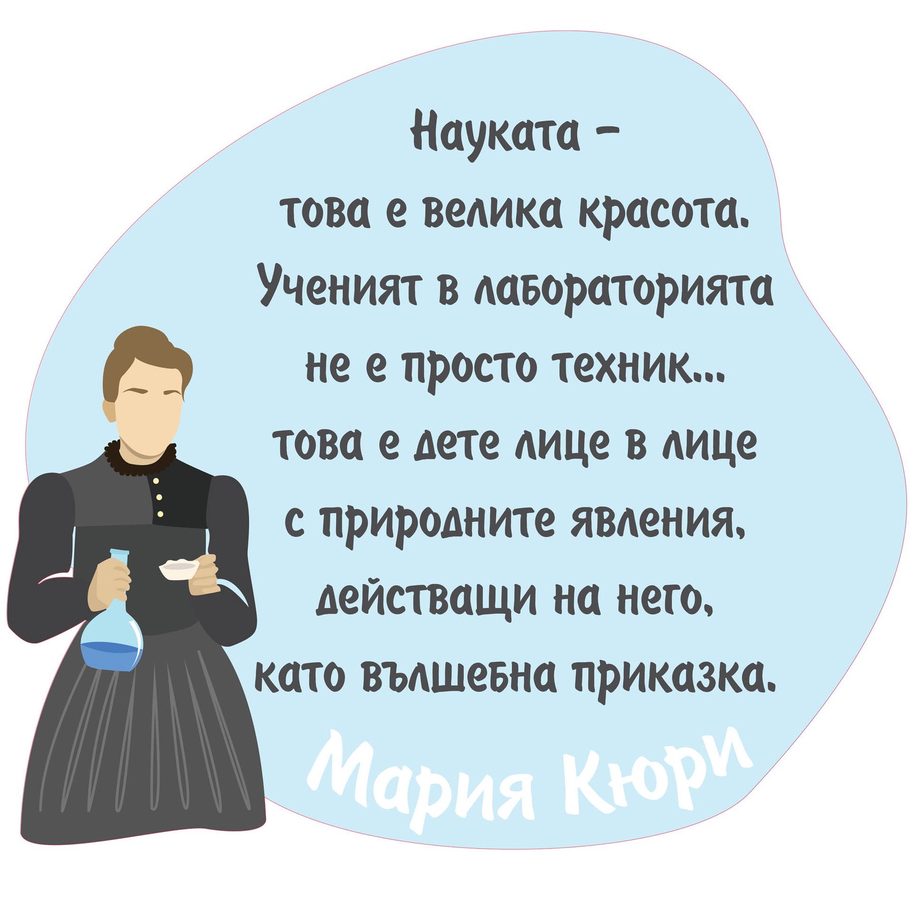 STEM Sticker, Natural sciences - Chemistry, set H2, 100 cm, sticker 1